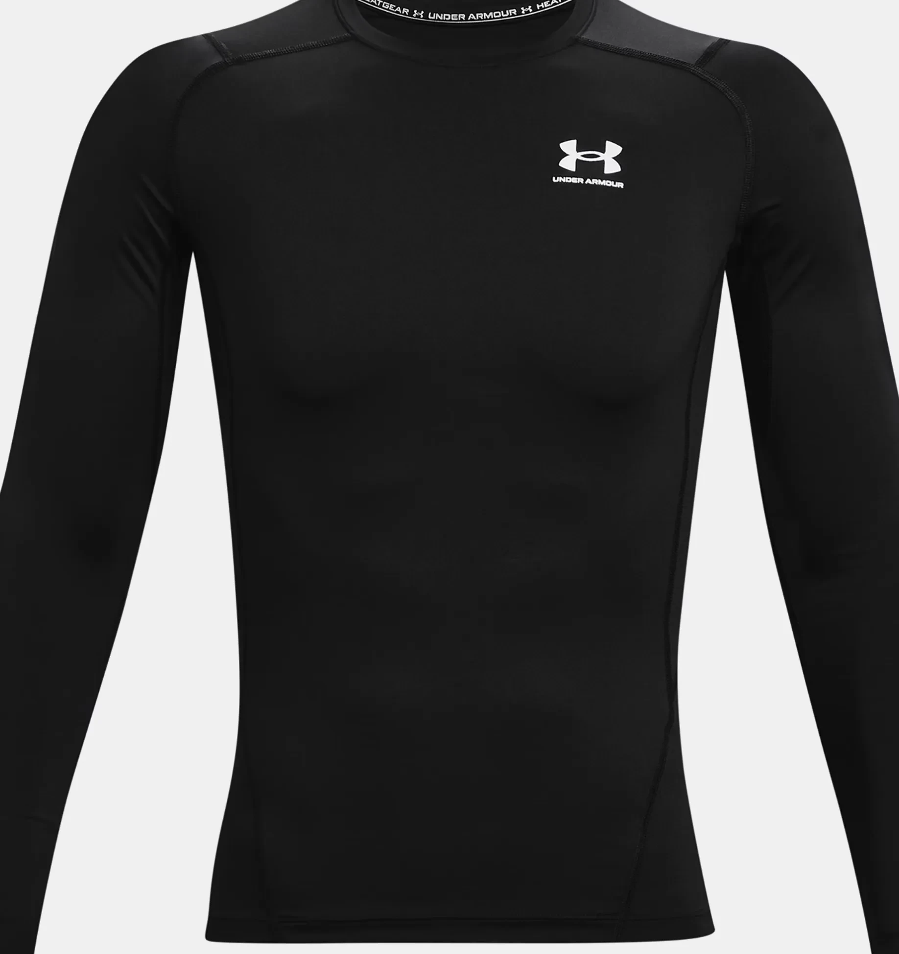 MEN'S UA HEATGEAR - BLACK / WHITE