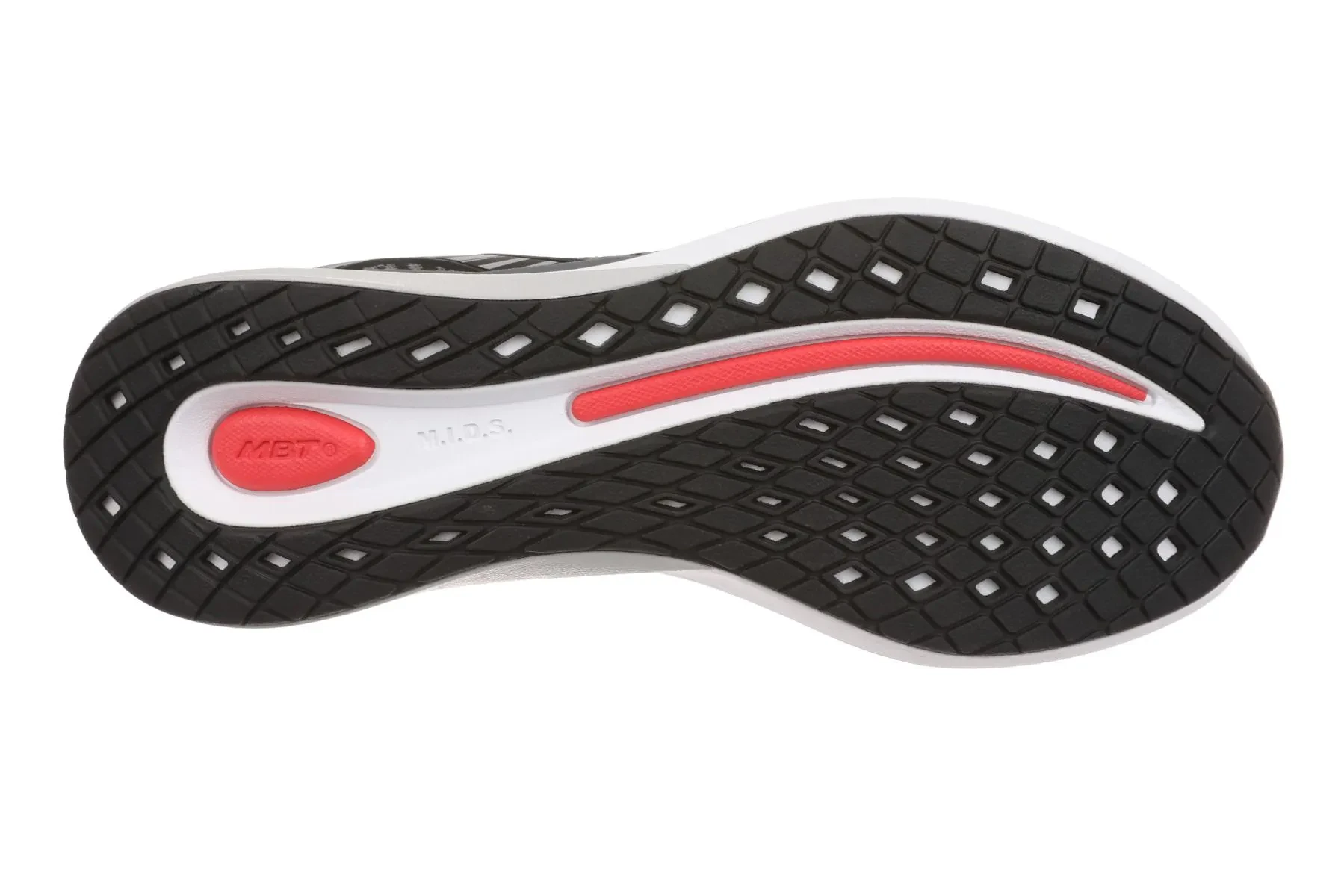 HURACAN 3 LACE UP MBT HURACAN 3 MEN'S RUNNING SHOE IN BLACK