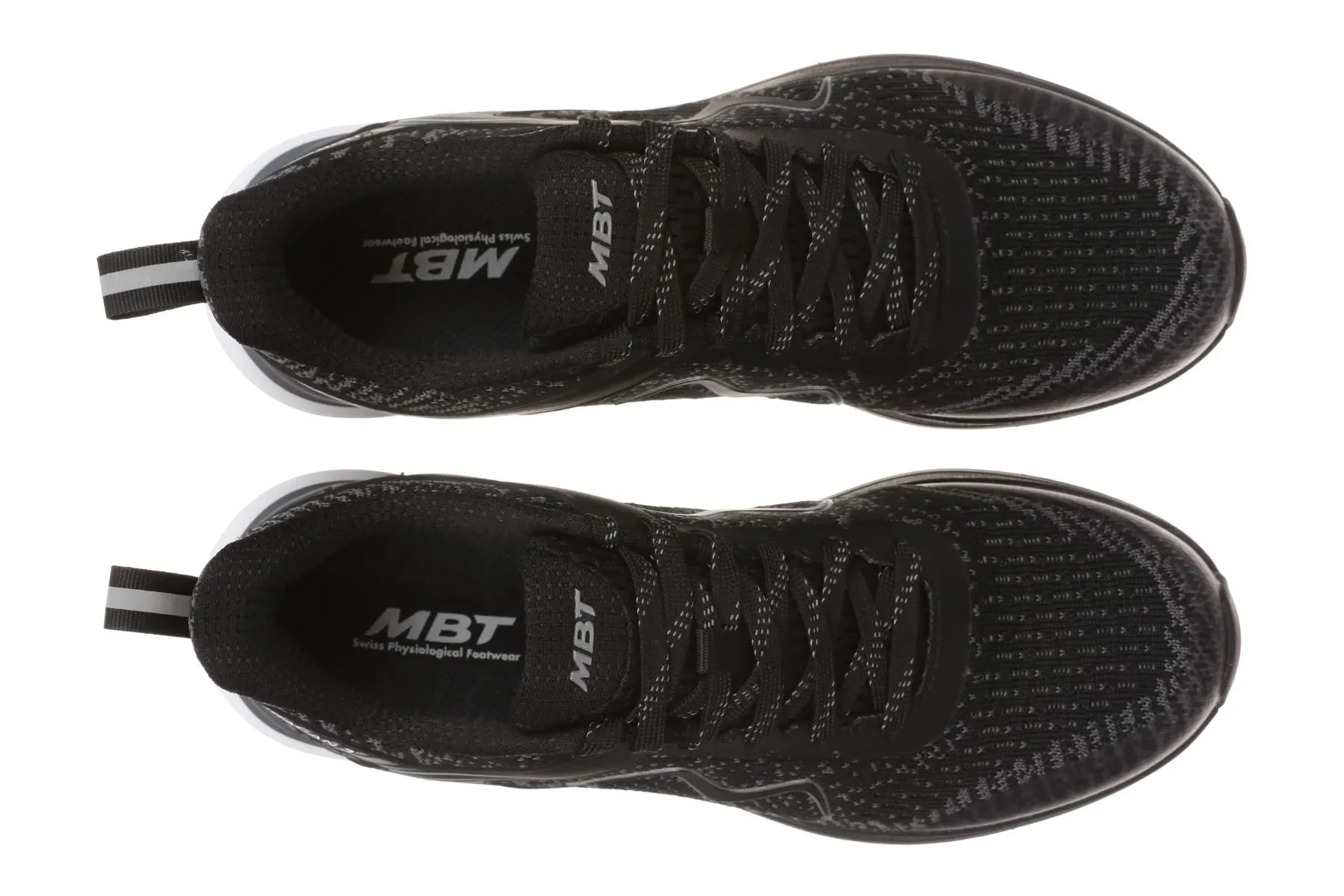 HURACAN 3 LACE UP MBT HURACAN 3 MEN'S RUNNING SHOE IN BLACK