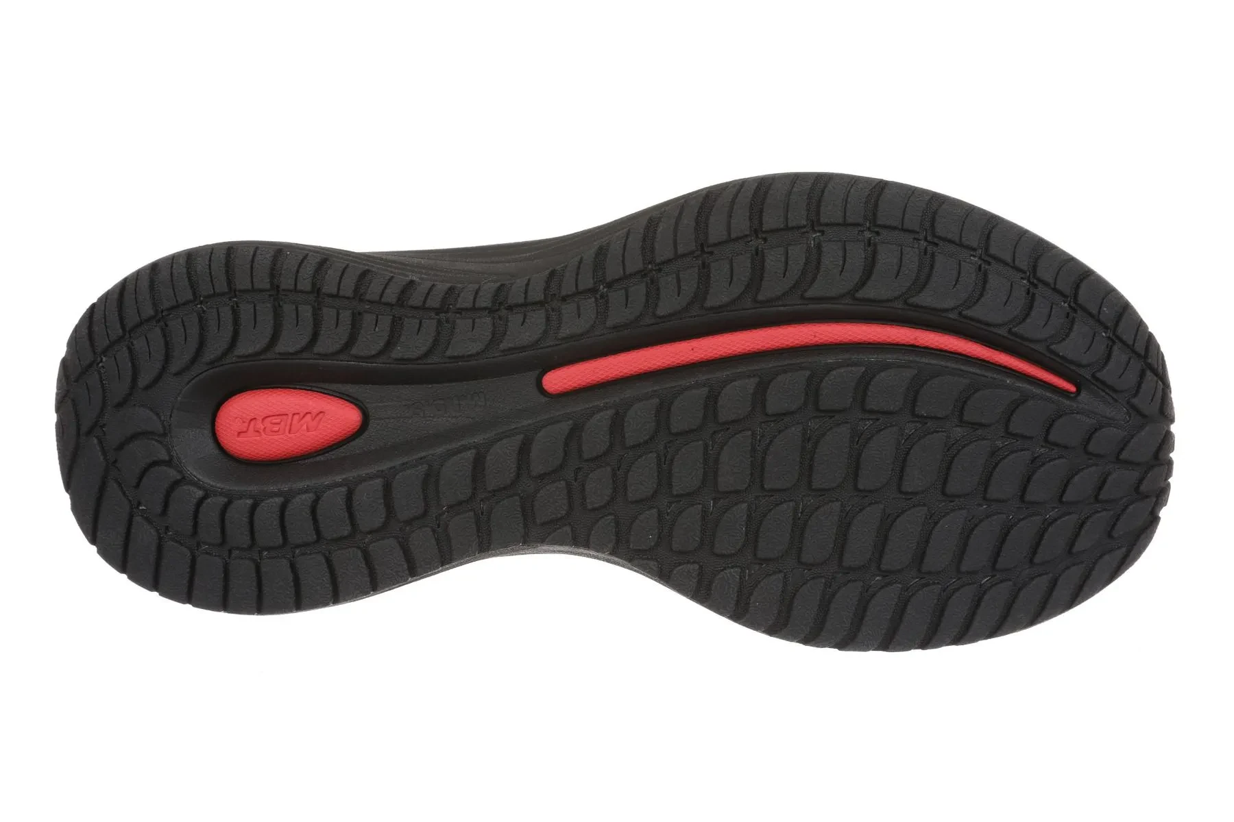 M-3000 LACE MBT M-3000 MEN'S LACE UP RUNNING SHOES IN BLACK/WHITEUP