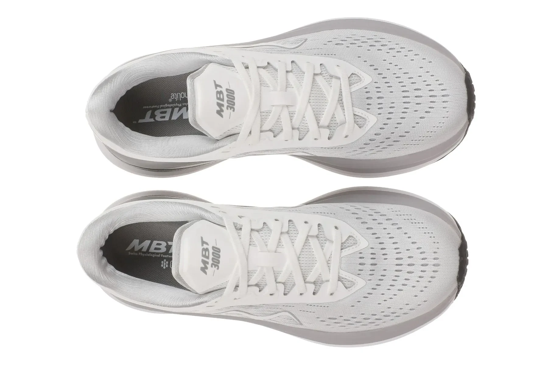 "M-3000 LACEMBT M-3000 MEN'S LACE UP RUNNING SHOES IN WHITE  UP "