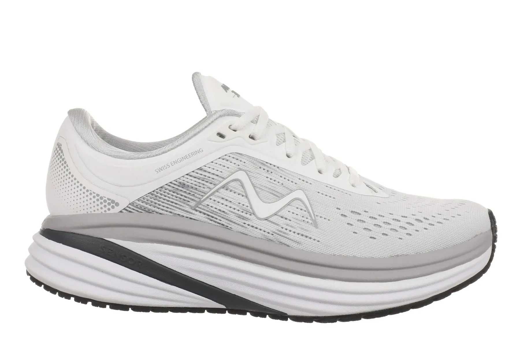 "M-3000 LACEMBT M-3000 MEN'S LACE UP RUNNING SHOES IN WHITE  UP "