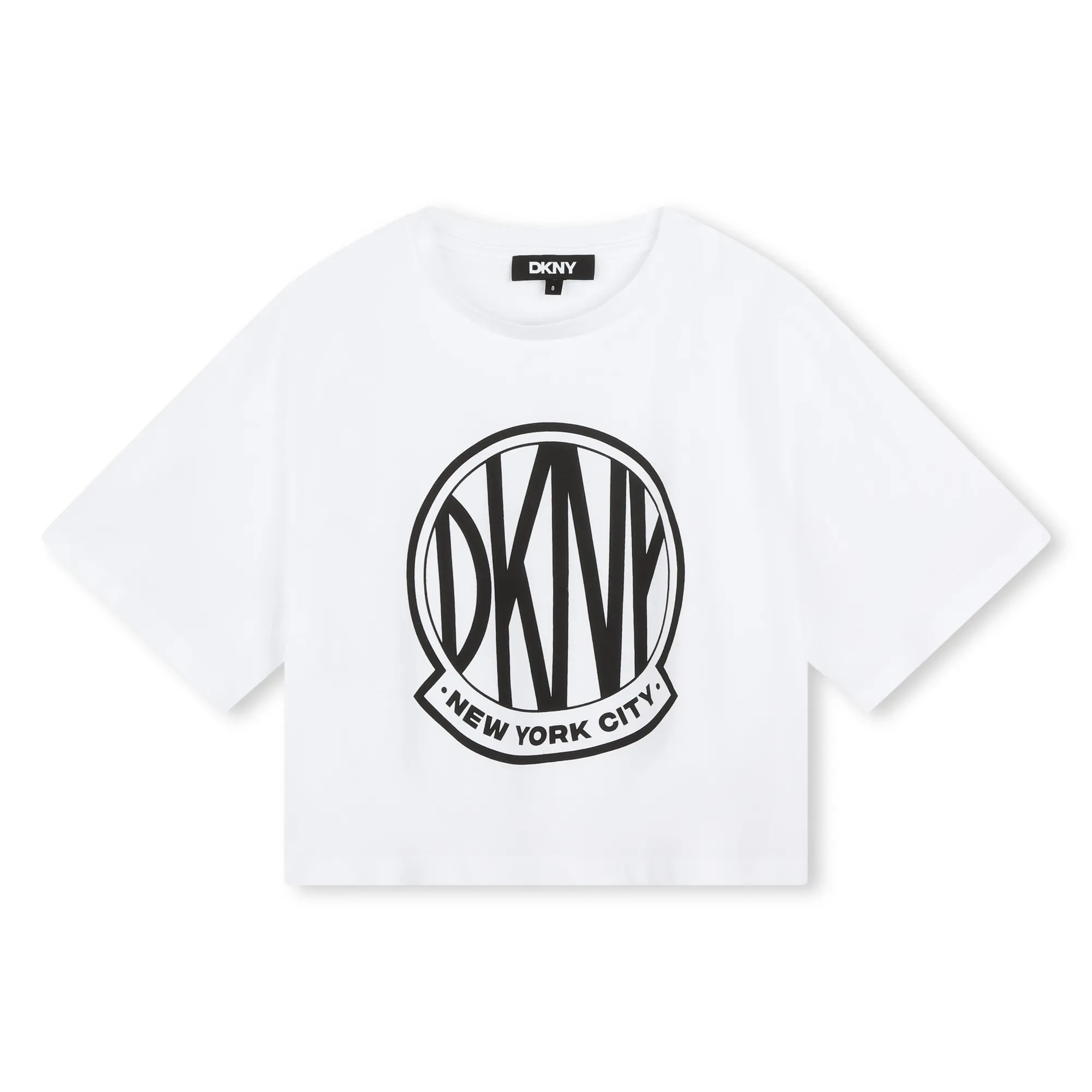 DKNY GIRLS SHORT SLEEVES TEE- SHIRT D60244