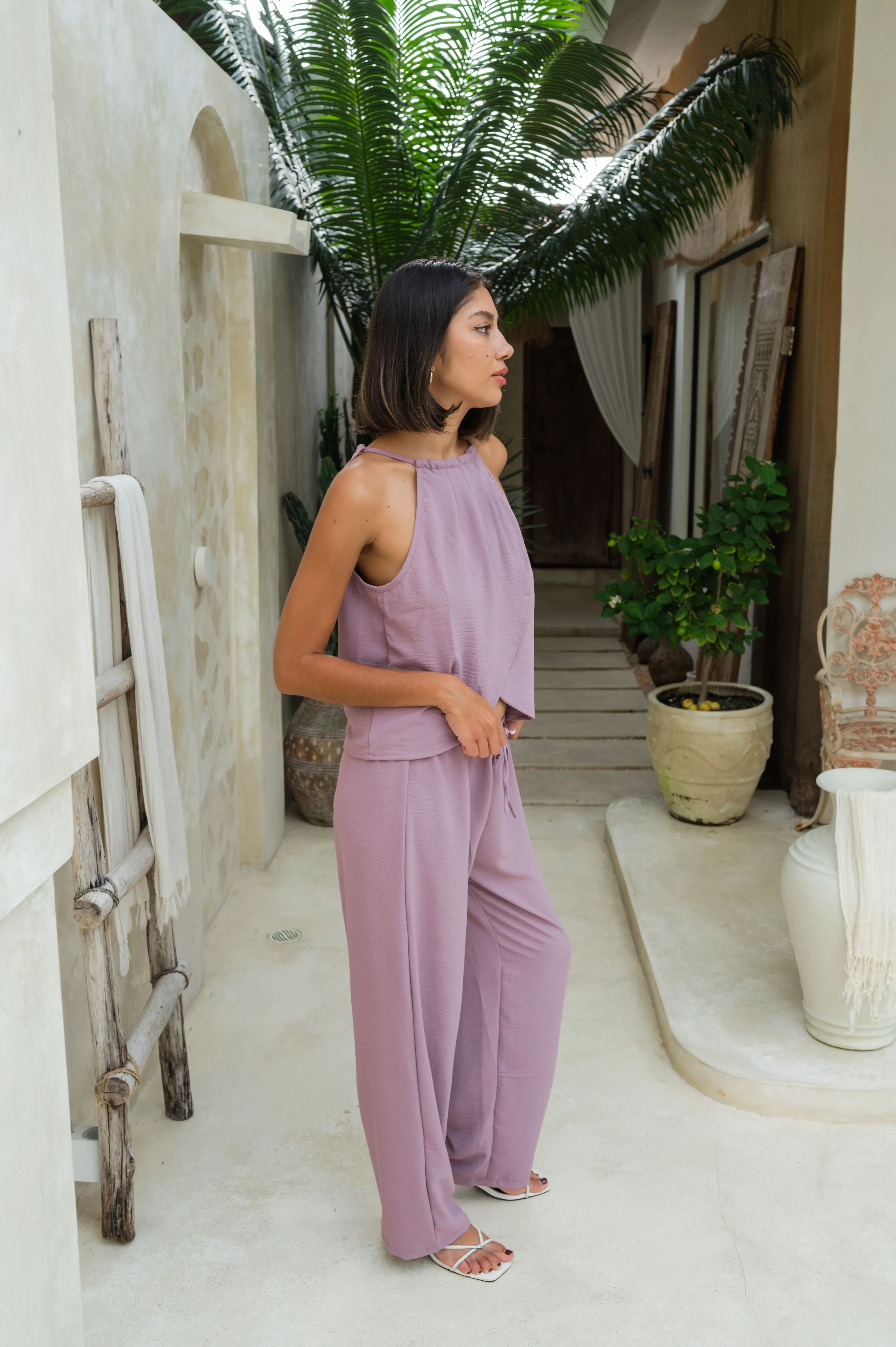 AVERY PANTS  PURPLE