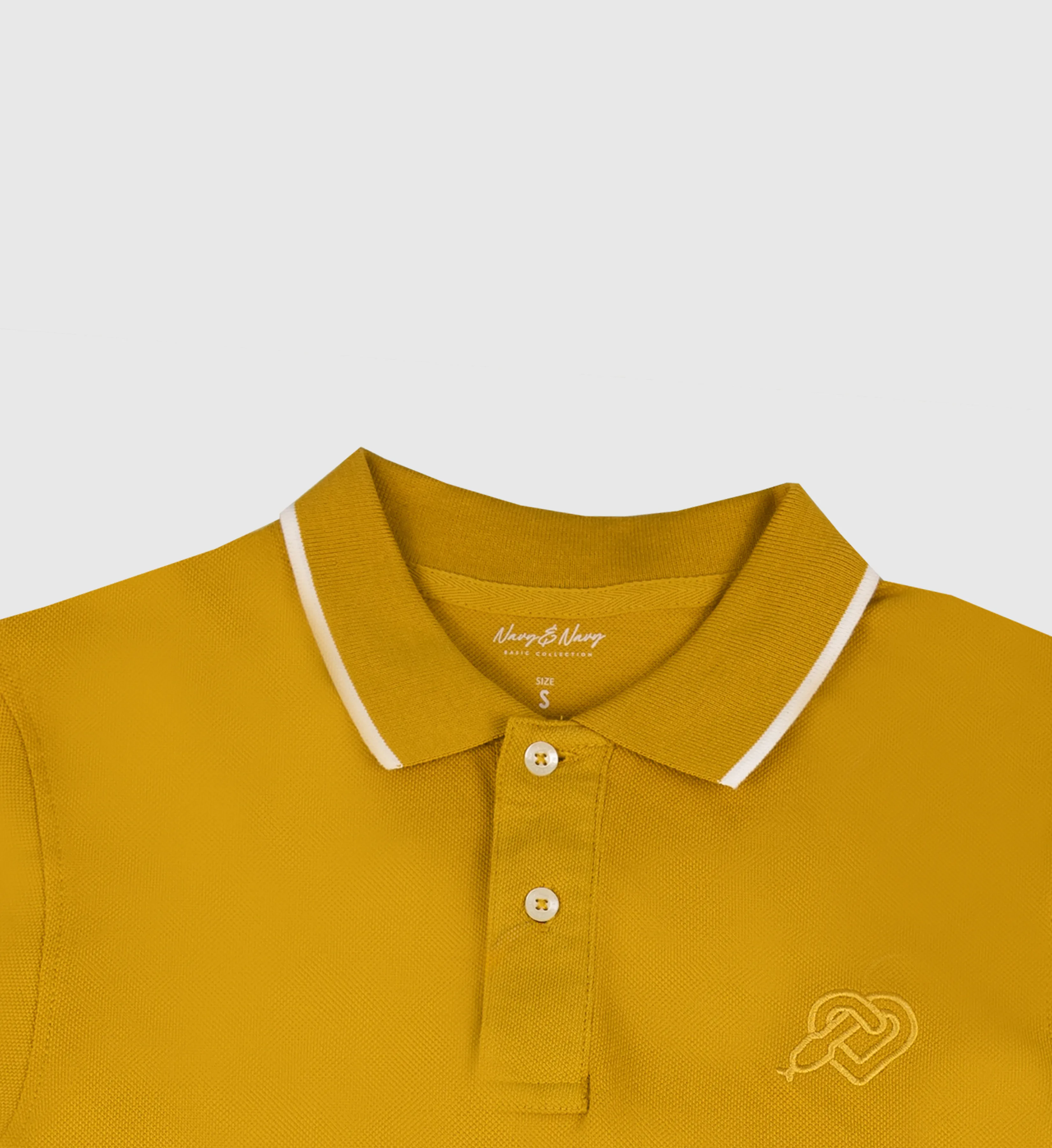 FOS X NAVY & NAVY MEN'S POLO TEE | CNY EMBROIDERY SERIES (NNN1920200009)