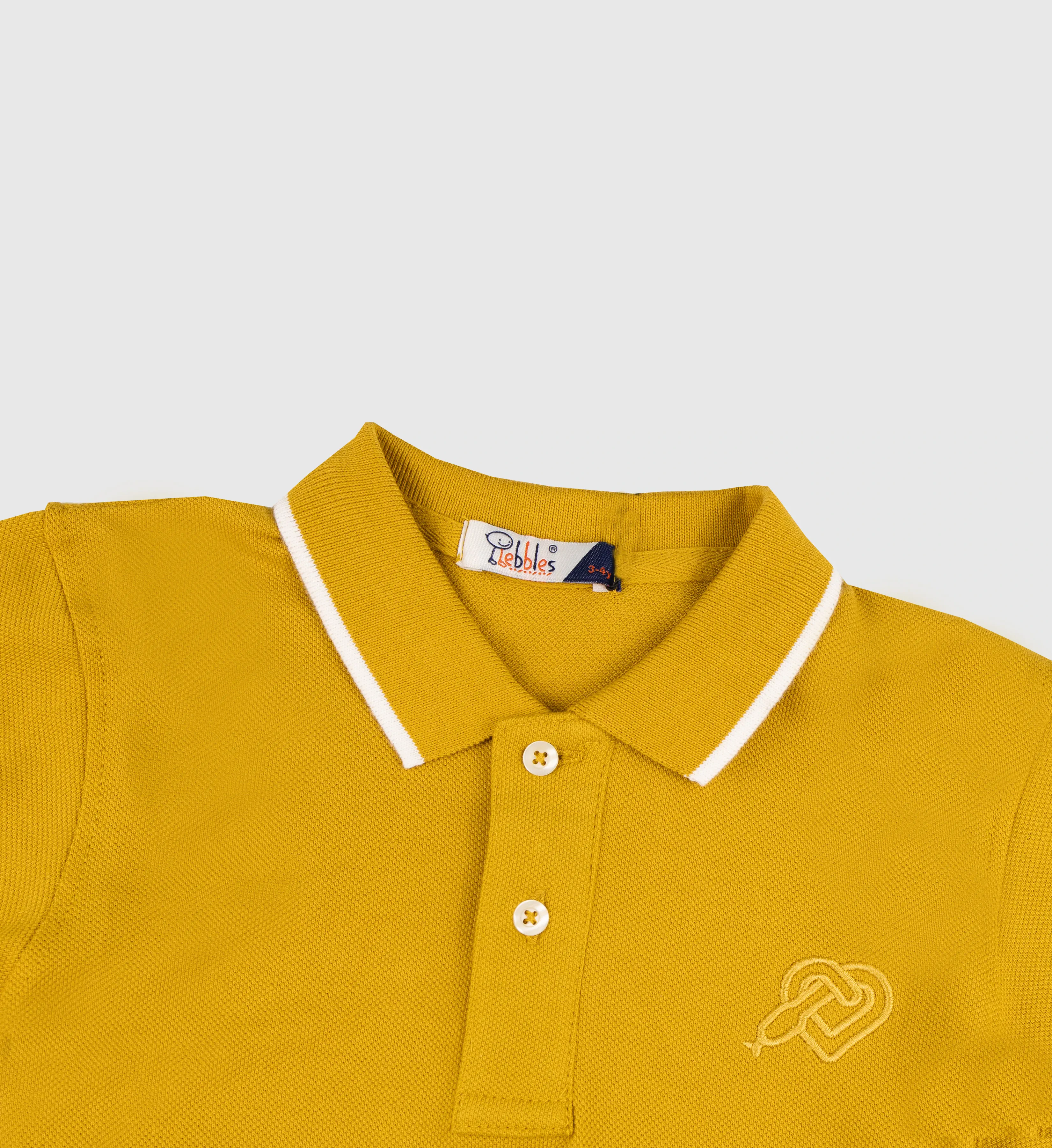FOS X PEBBLES BOYS' POLO TEE | CNY EMBROIDERY SERIES (PEB1930200001)