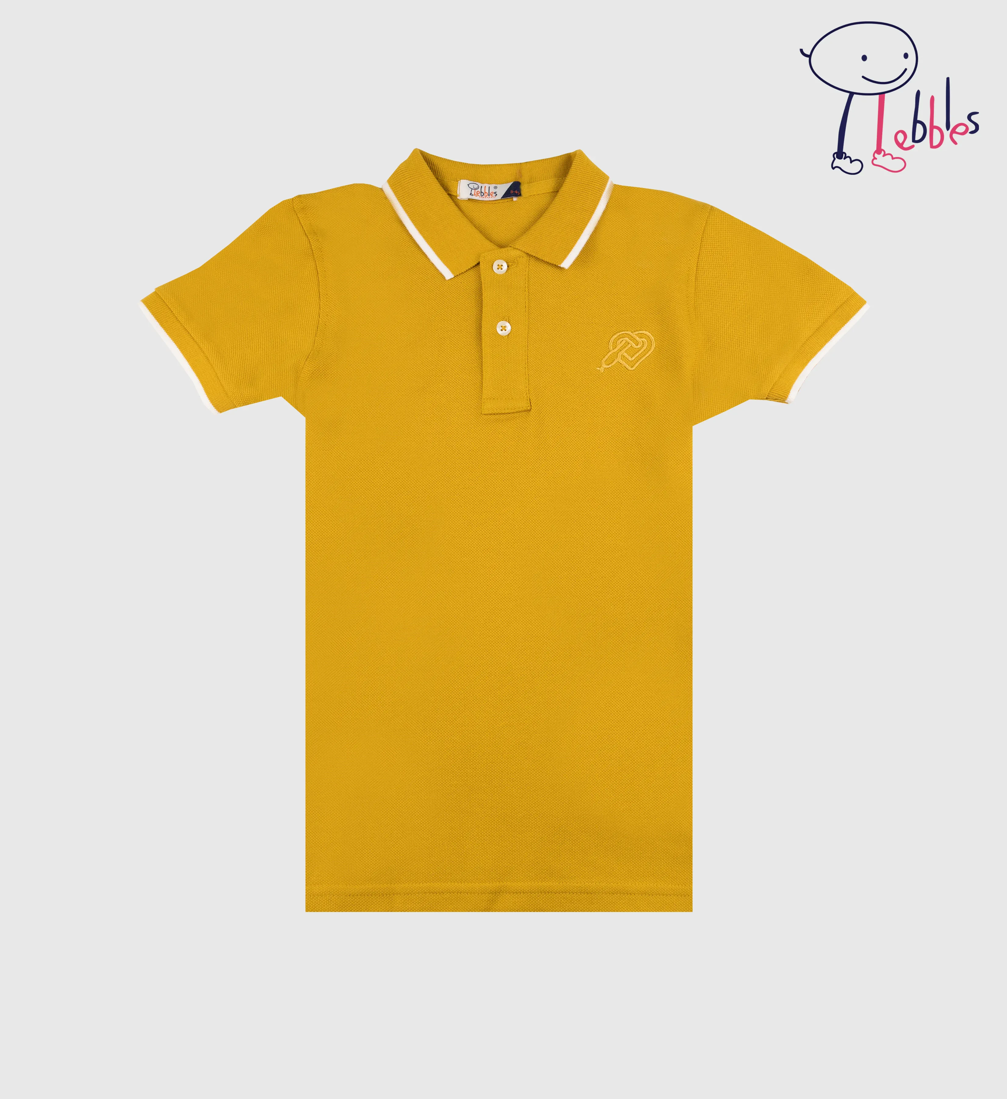 FOS X PEBBLES BOYS' POLO TEE | CNY EMBROIDERY SERIES (PEB1930200001)