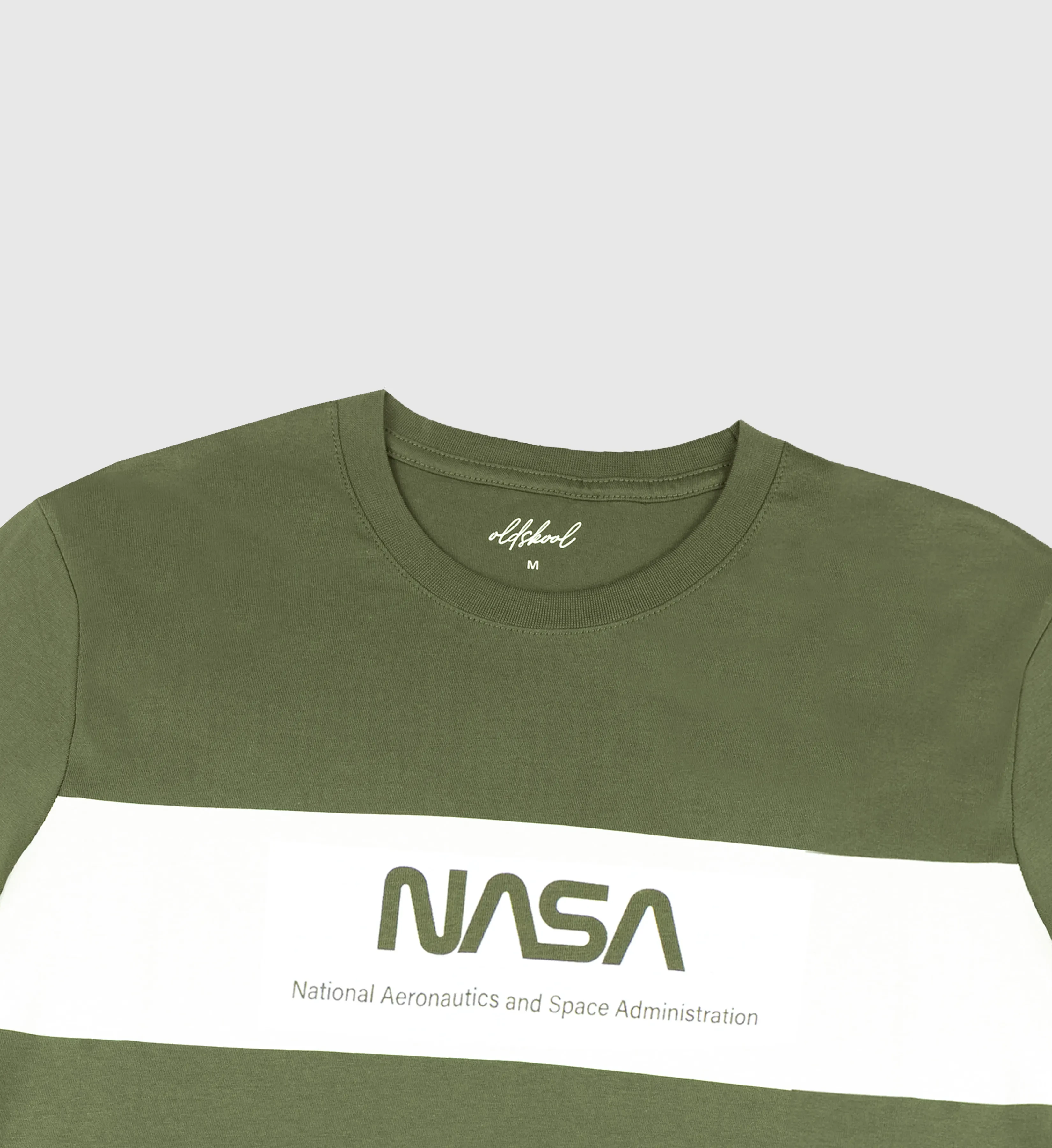 FOS X OLDSKOOL MEN'S REGULAR FIT GRAPHIC TEE | PANEL NASA OSK2020100007