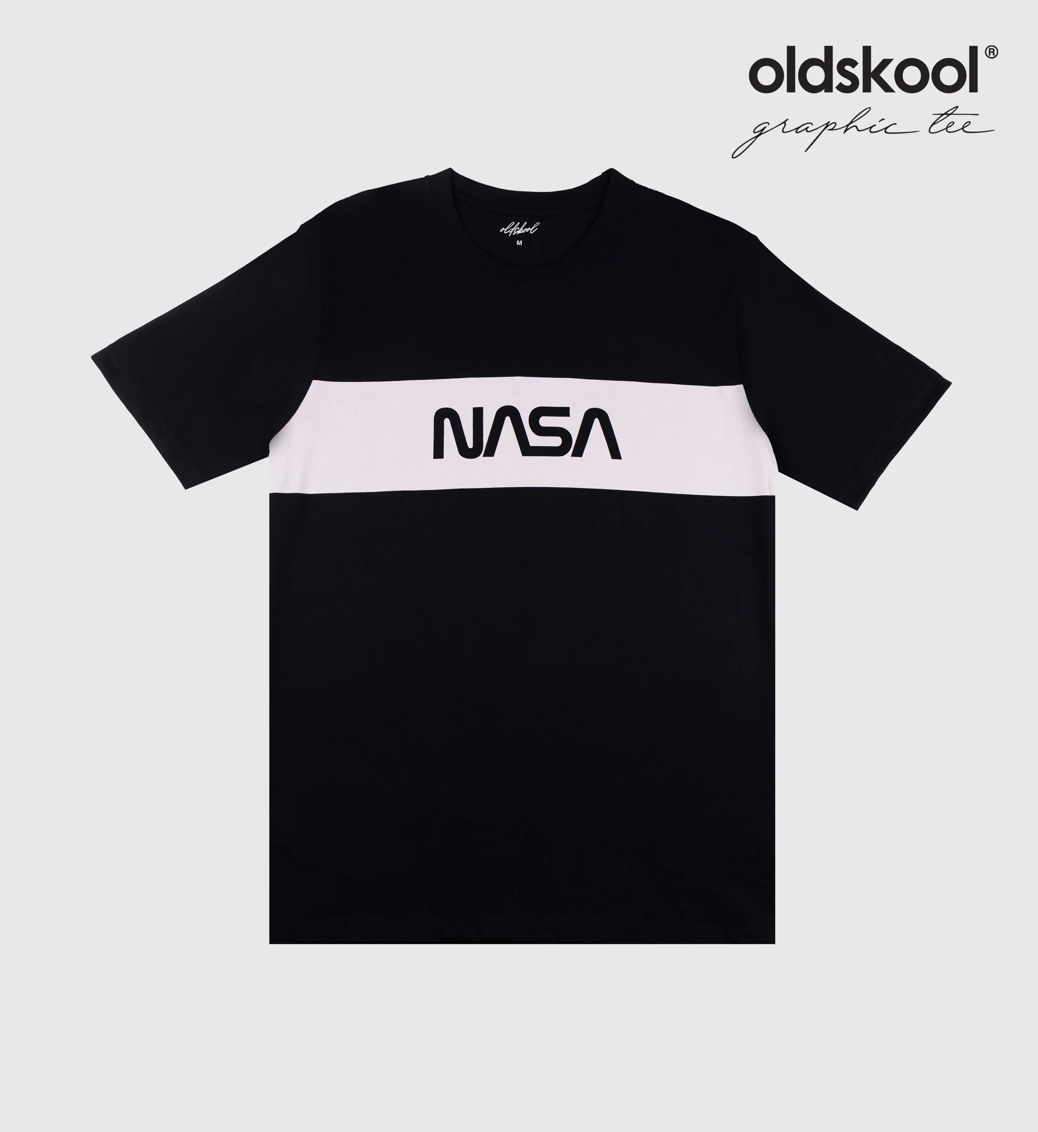 FOS X OLDSKOOL MEN'S REGULAR FIT GRAPHIC TEE | PANEL NASA OSK2020100007
