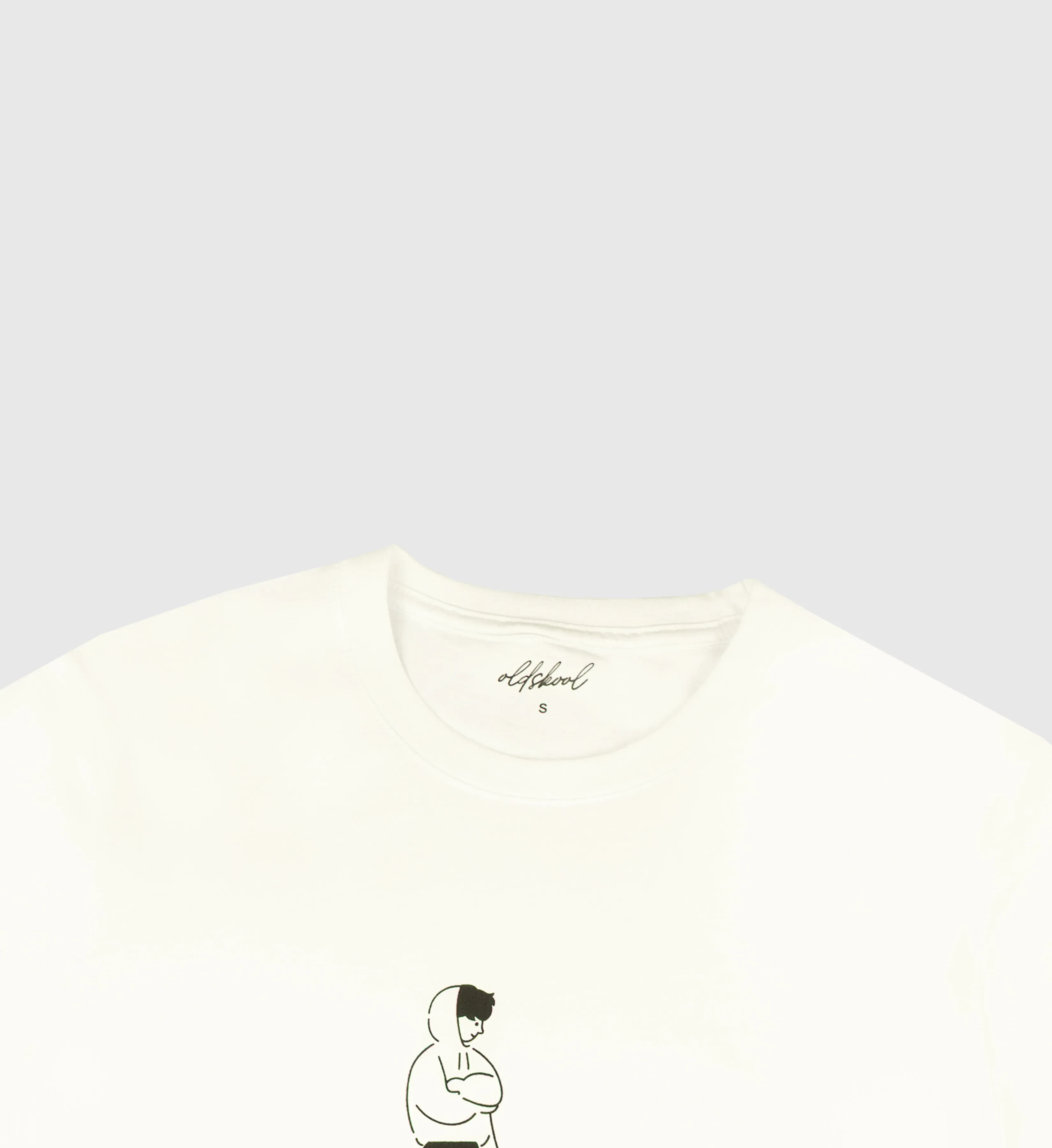 FOS X OLDSKOOL MEN'S REGULAR GRAPHIC TEE | HUMVN FREESTYLE SERIES (OSK2020100006)