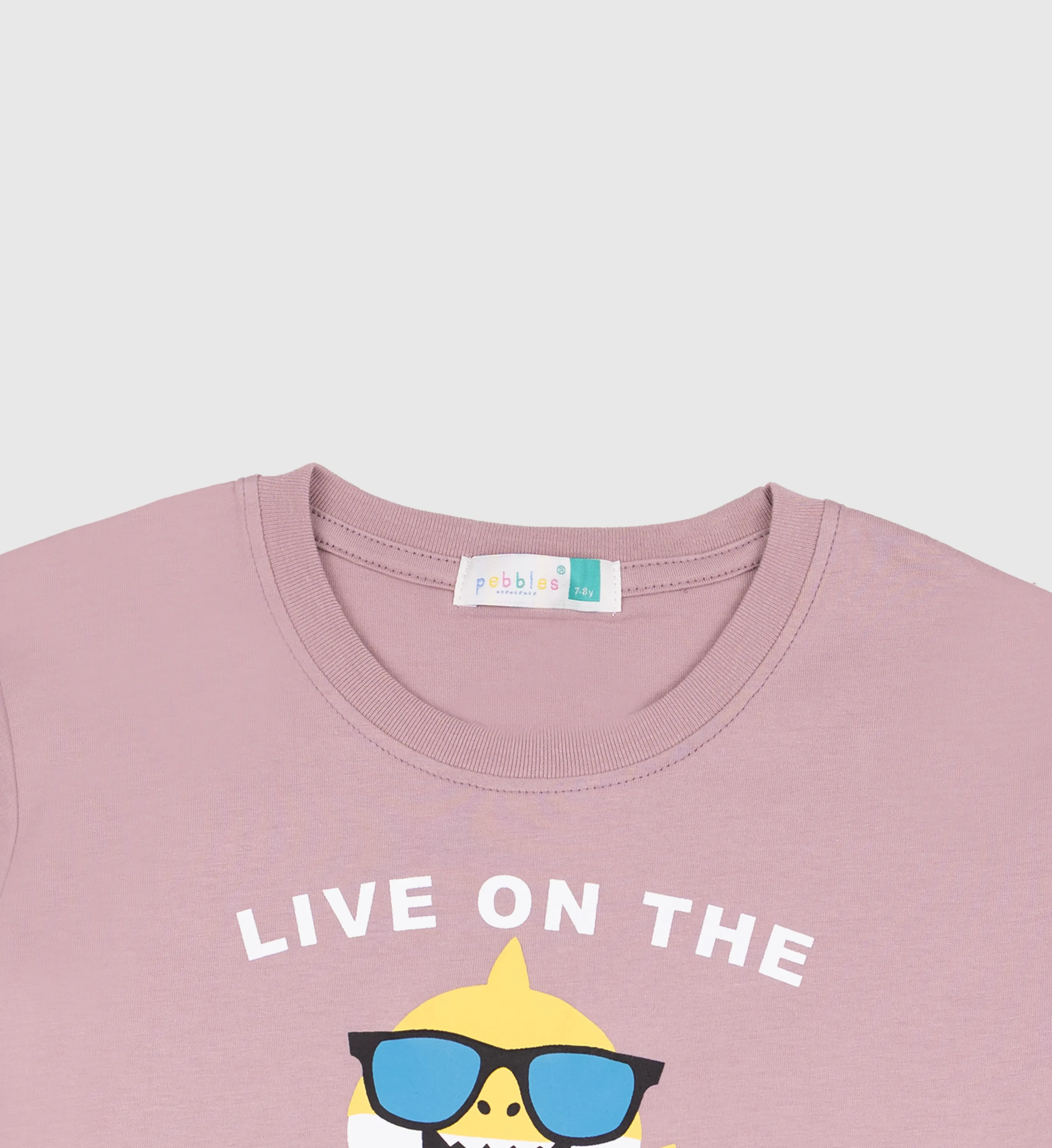FOS X PEBBLES BOYS | GRAPHIC TEES BABY SHARK SERIES (PEB2030100007)