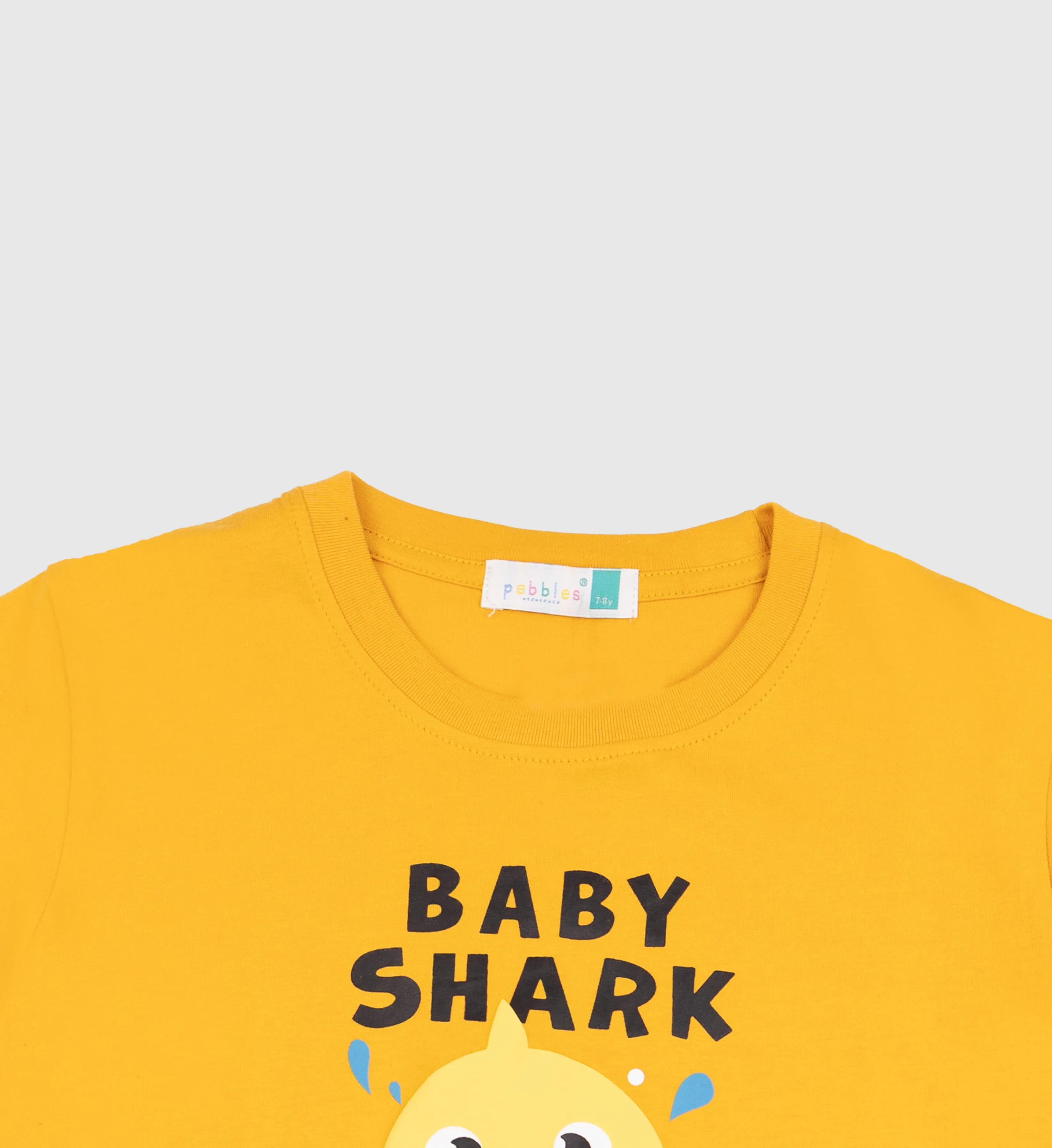 FOS X PEBBLES BOYS | GRAPHIC TEES BABY SHARK SERIES (PEB2030100007)