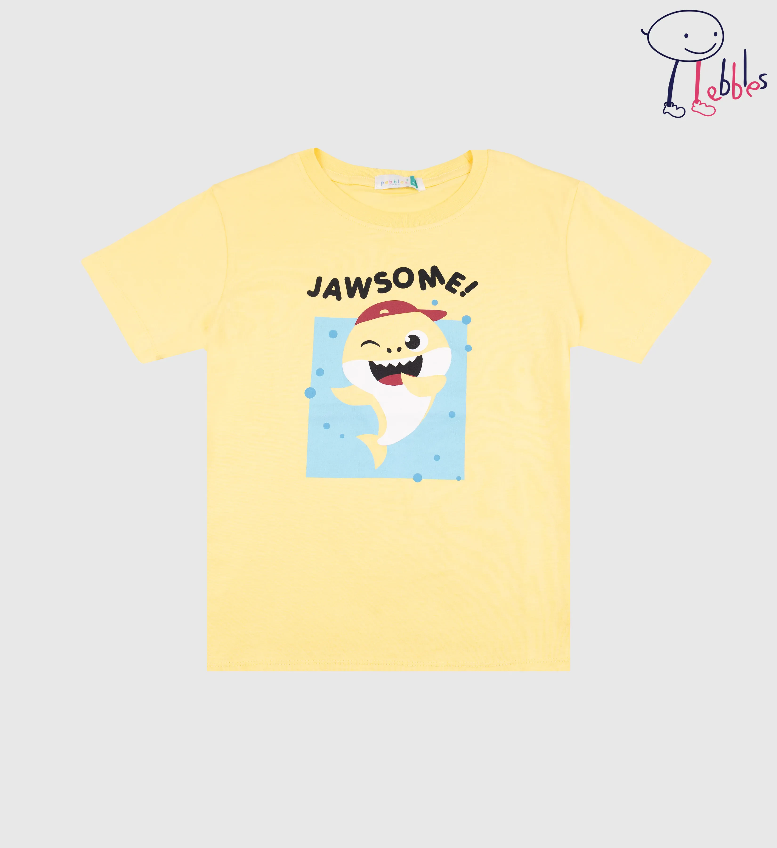 FOS X PEBBLES BOYS | GRAPHIC TEES BABY SHARK SERIES (PEB2030100007)