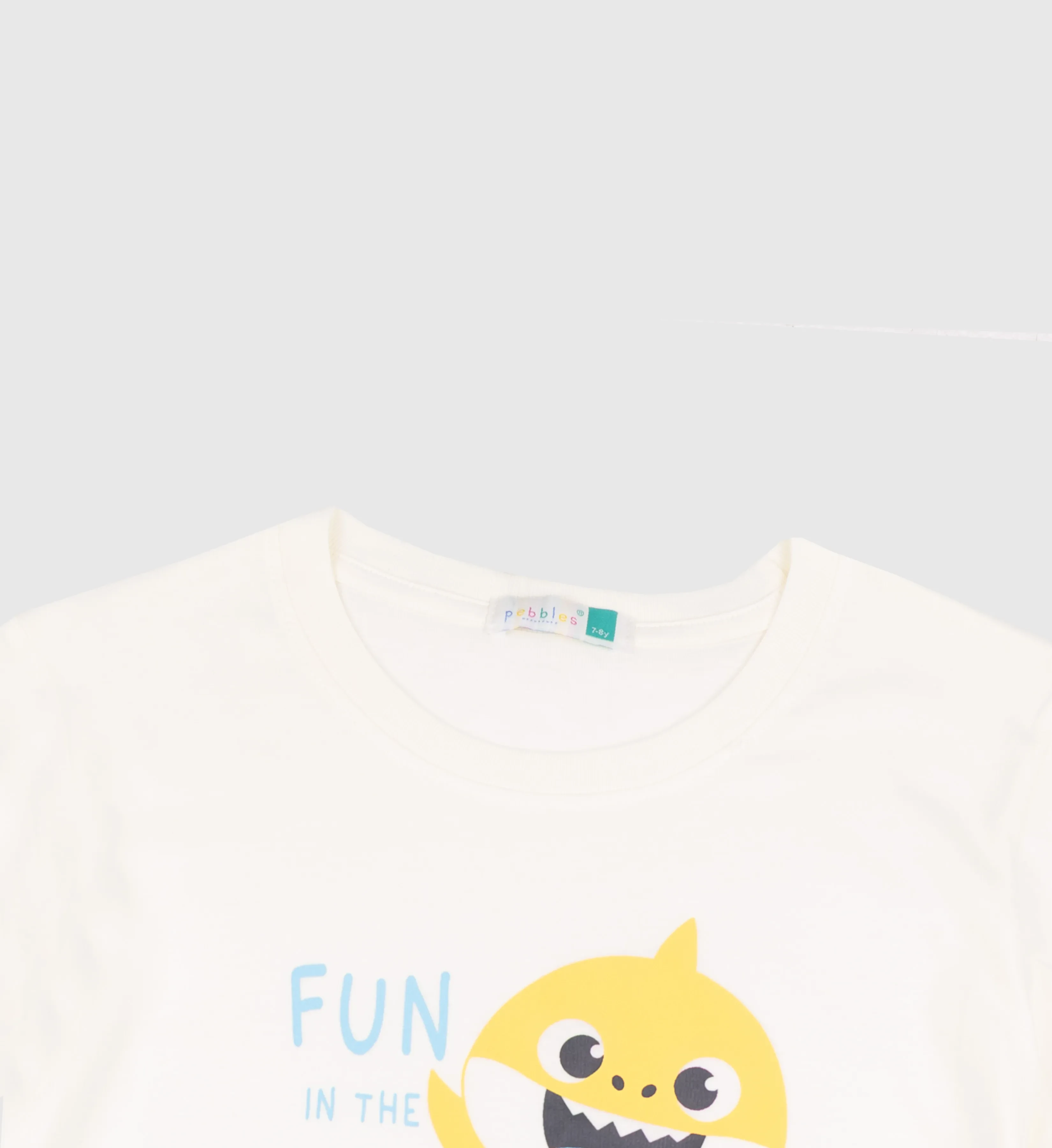 FOS X PEBBLES BOYS | GRAPHIC TEES BABY SHARK SERIES (PEB2030100007)