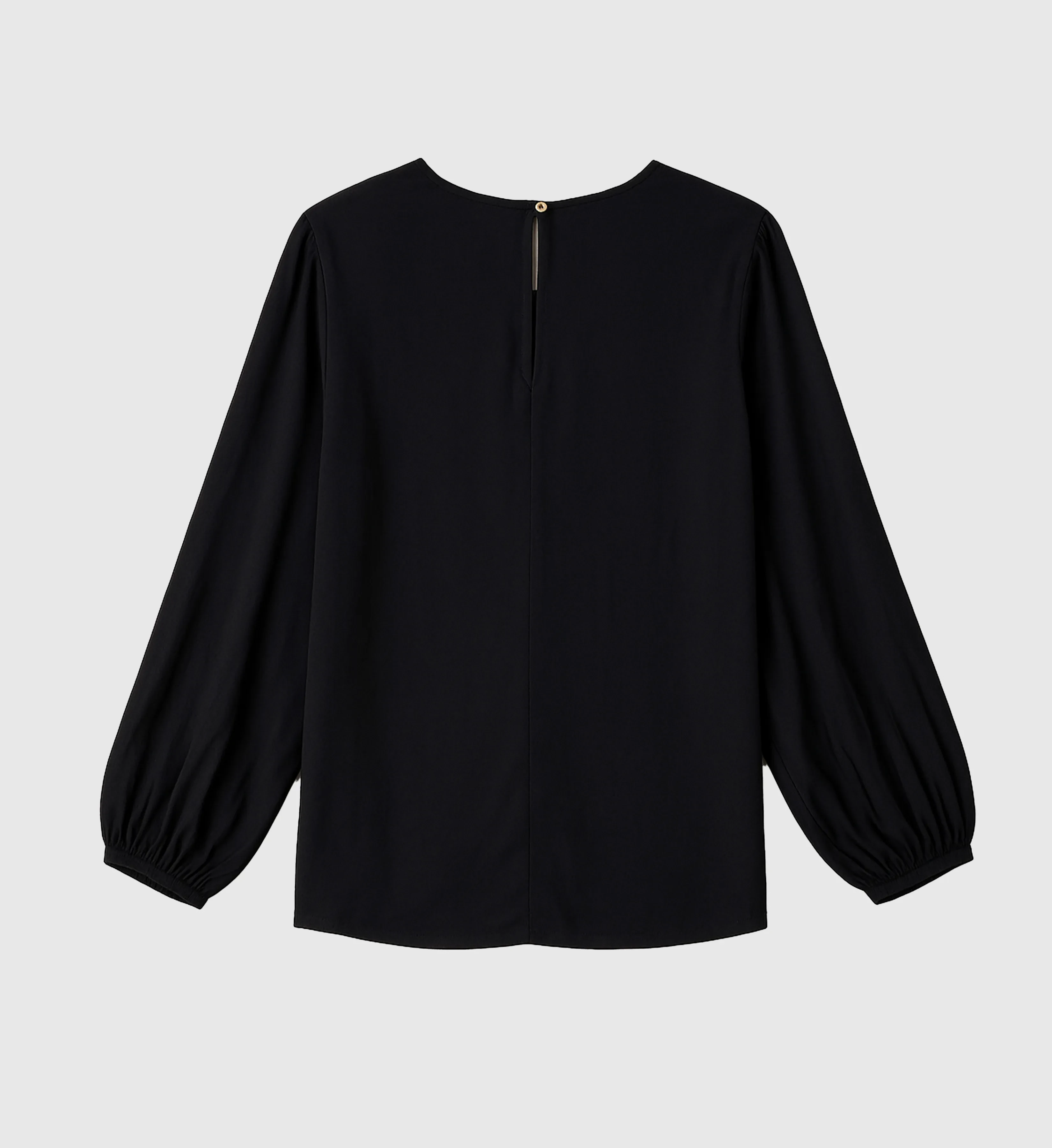 FOS X BLU SAND WOMEN'S | LONG SLEEVE PLEATED FRONT BLOUSE (BSD2010300008)