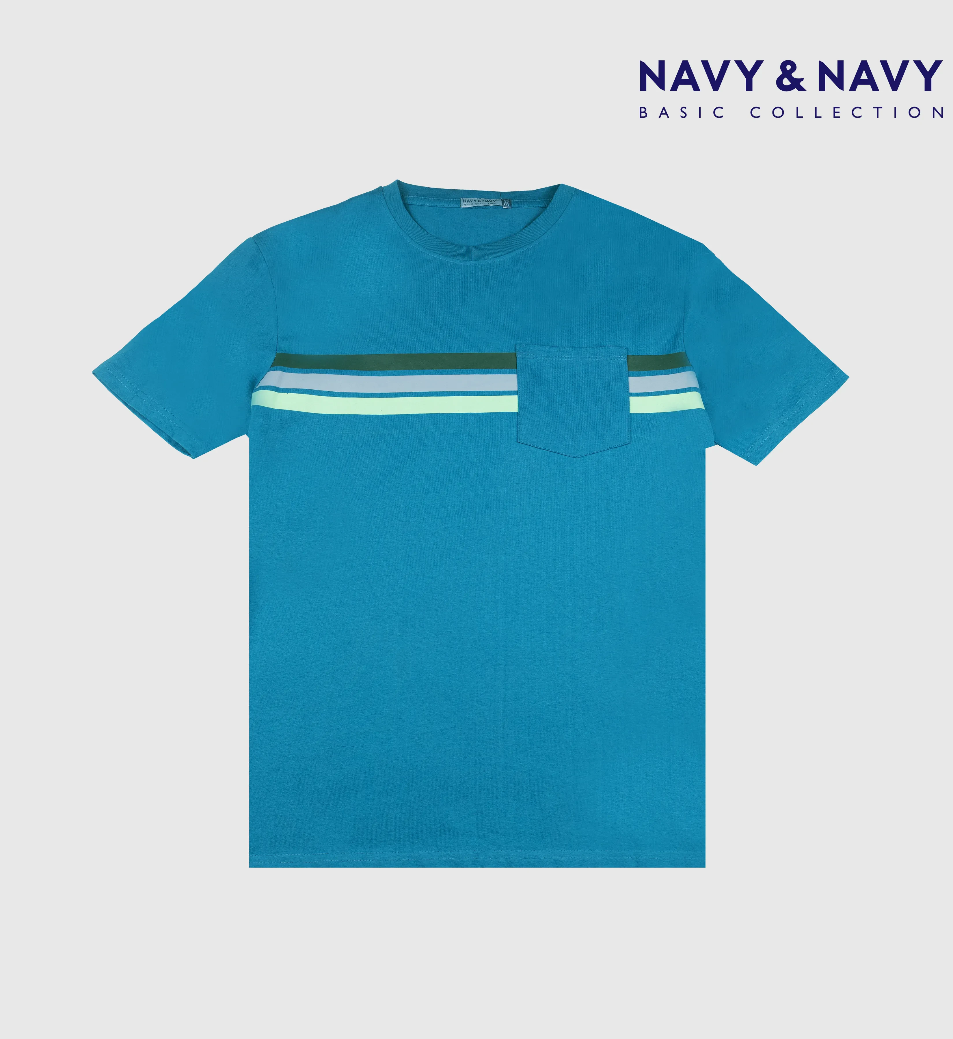 FOS X NAVY&NAVY MEN'S PANELLED TEE (NNN2020100006)