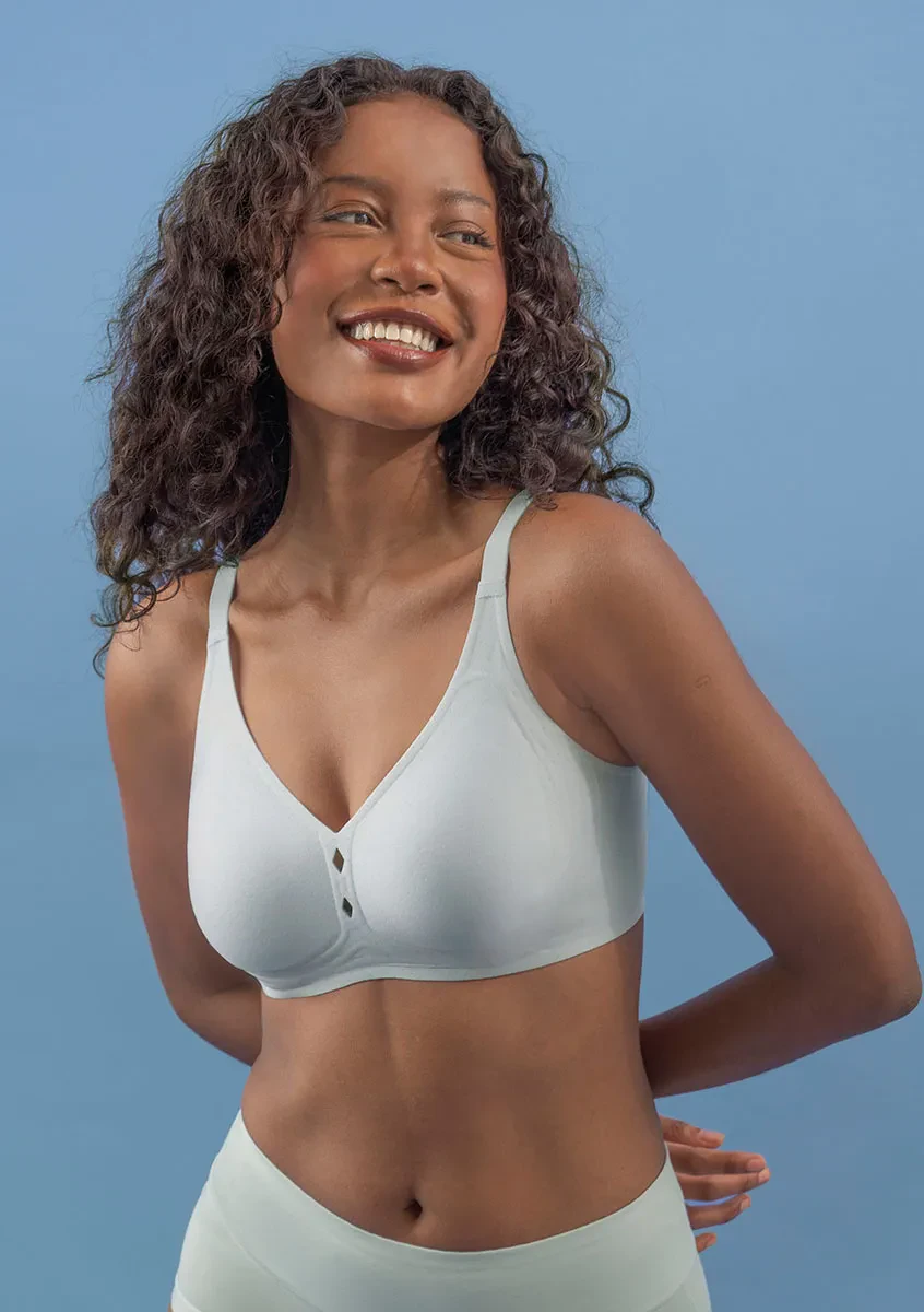 TRUENAKED SOFT SCULPT BRA- BABY BLUE