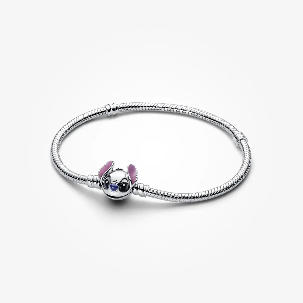 PANDORA DISNEY STITCH SNAKE CHAIN BRACELET