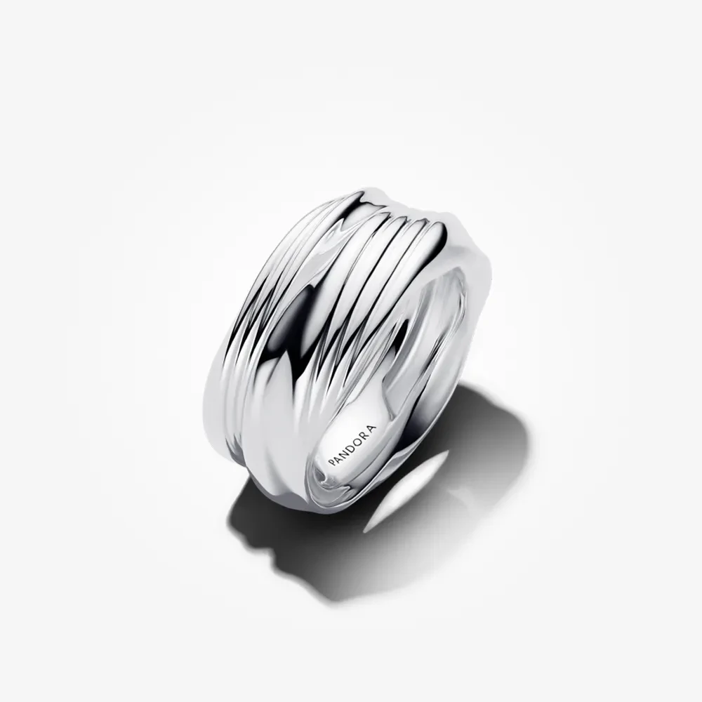 PANDORA ESSENCE TWISTED DOUBLE RING