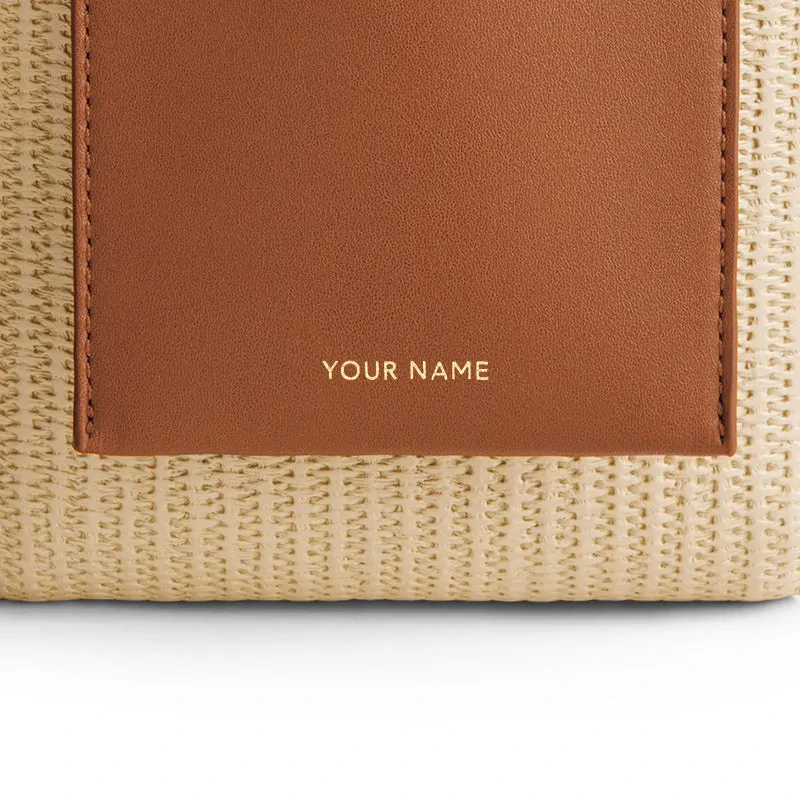 NICOLA MINI TOTE BAG - BROWN