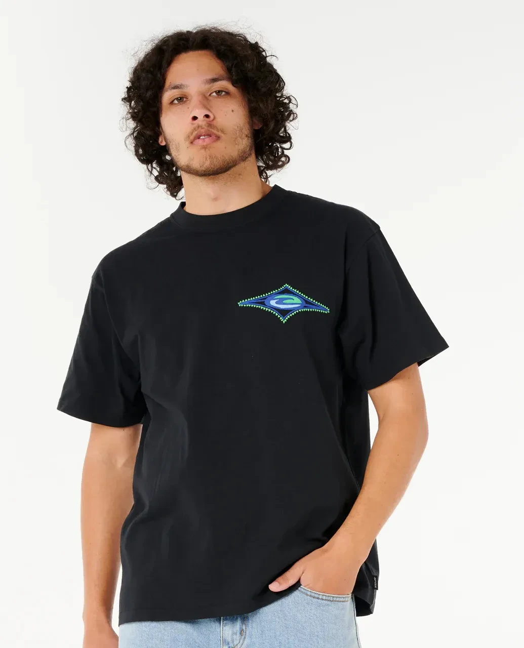 RIP CURL MEN RAW ENERGY MAXXED TEE 0PBMTE