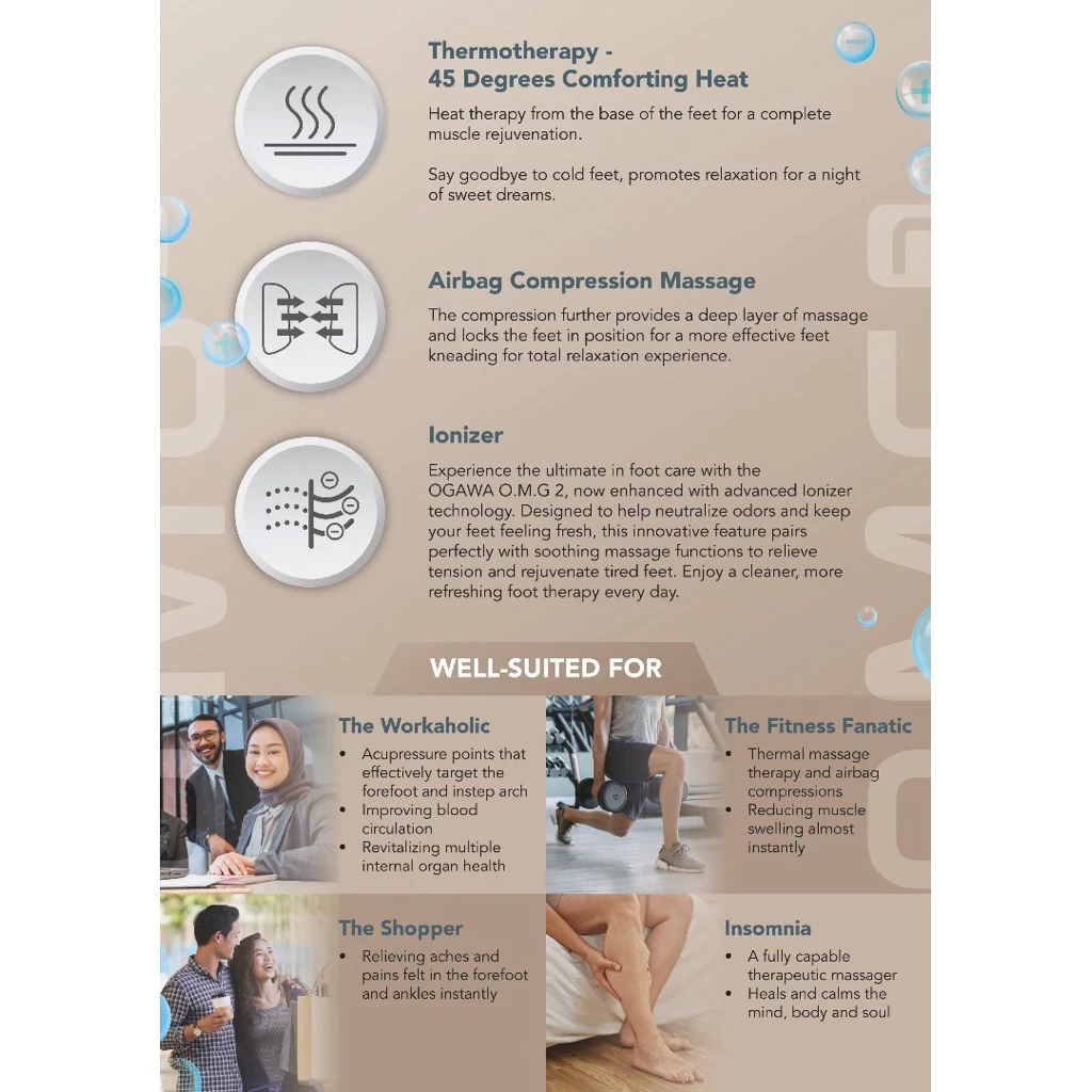 OMG2 FOOT MASSAGER