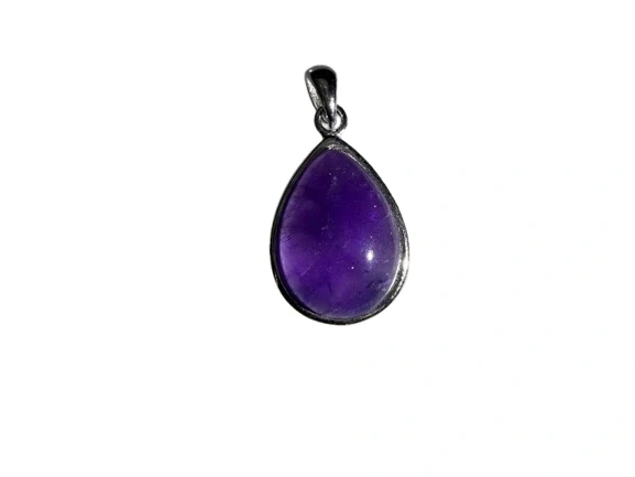 AMETHYST TEARDROP PENDANT