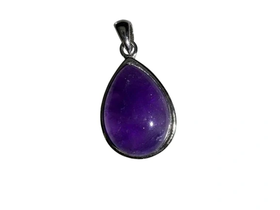 AMETHYST TEARDROP PENDANT