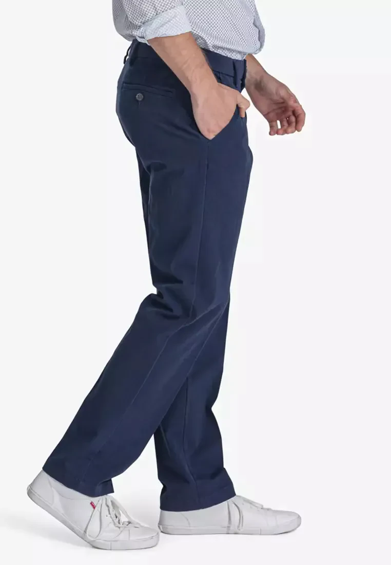 STRAIGHT FIT WORKDAY KHAKI SMART 360 FLEX PANTS MEN
