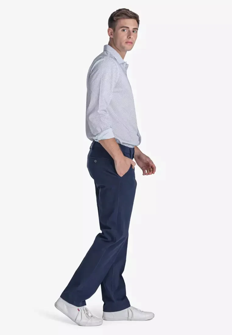 STRAIGHT FIT WORKDAY KHAKI SMART 360 FLEX PANTS MEN