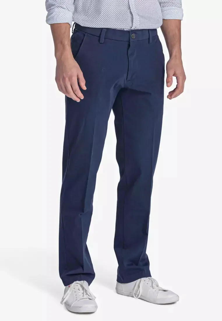 STRAIGHT FIT WORKDAY KHAKI SMART 360 FLEX PANTS MEN