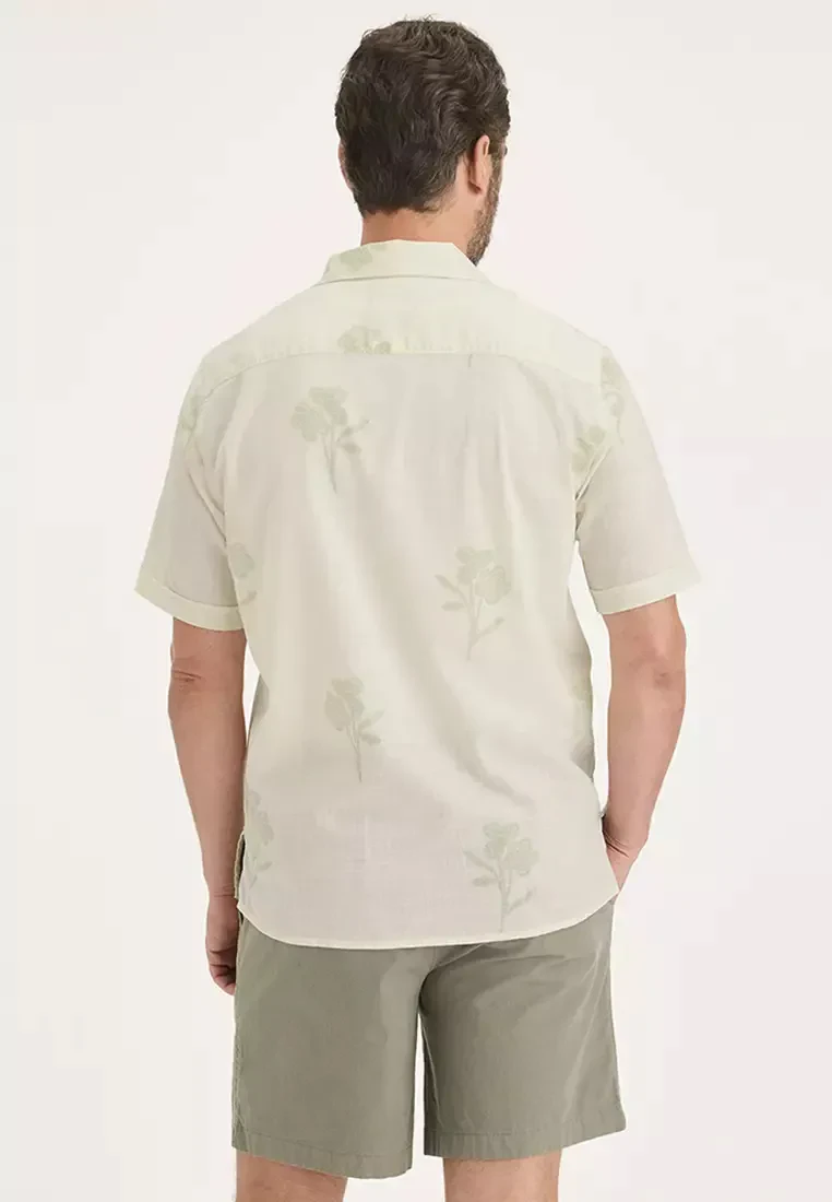 MEN'S CAMP SHIRT SHORT SLEEVE REGULAR FIT