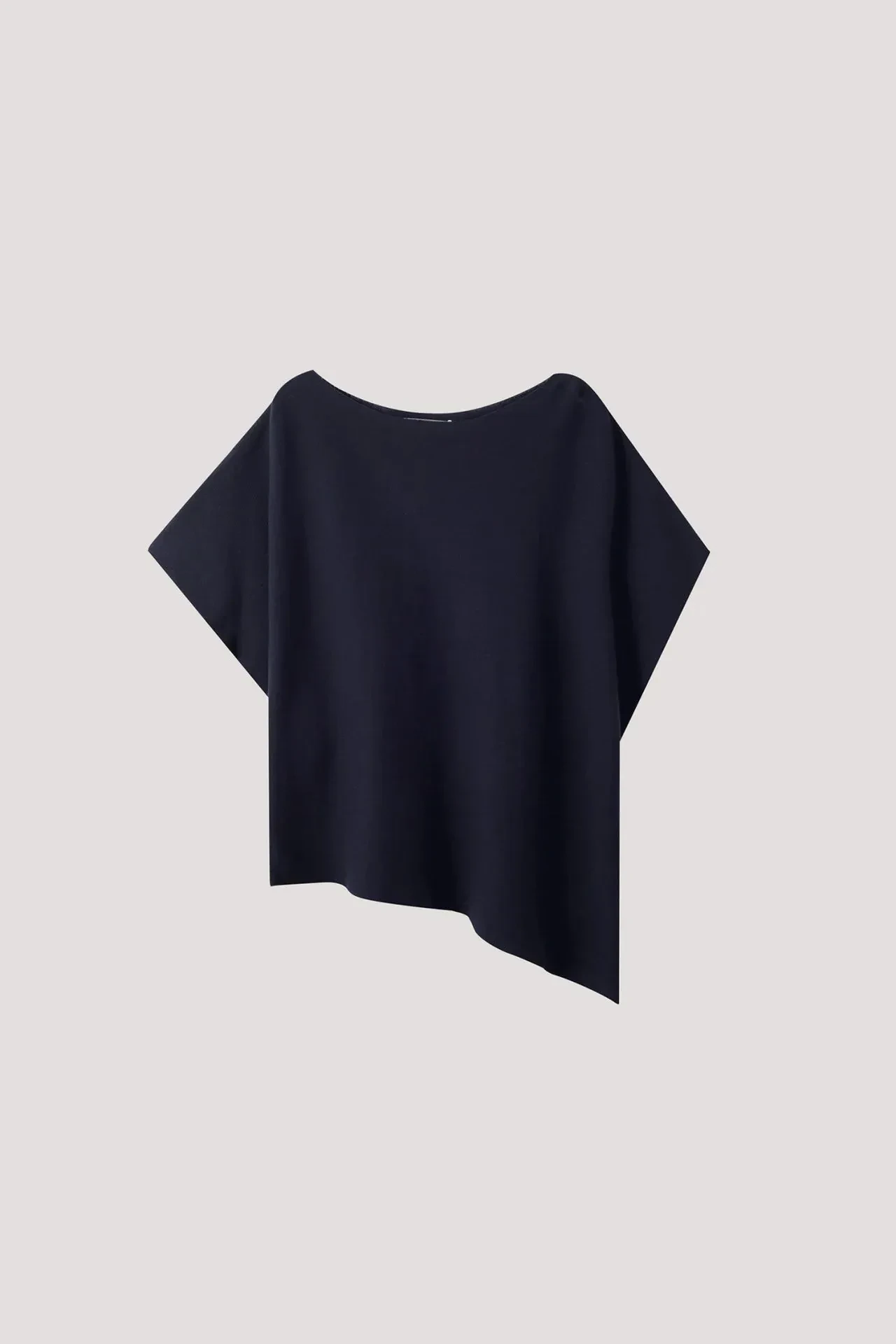 ASYMMETRICAL HEM MAGYAR SLEEVE KNIT