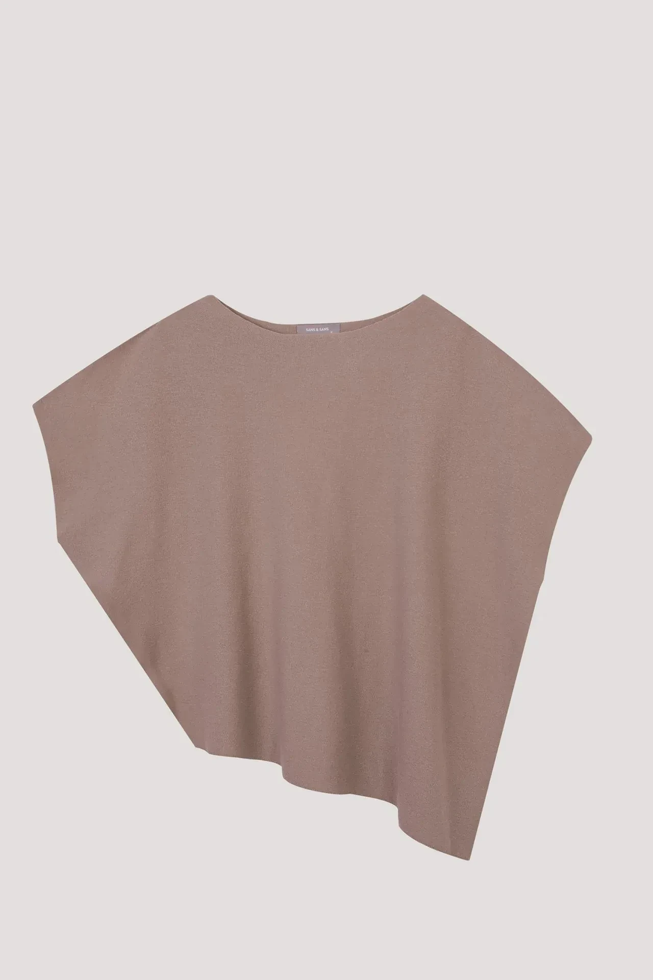 ASYMMETRICAL HEM MAGYAR SLEEVE KNIT