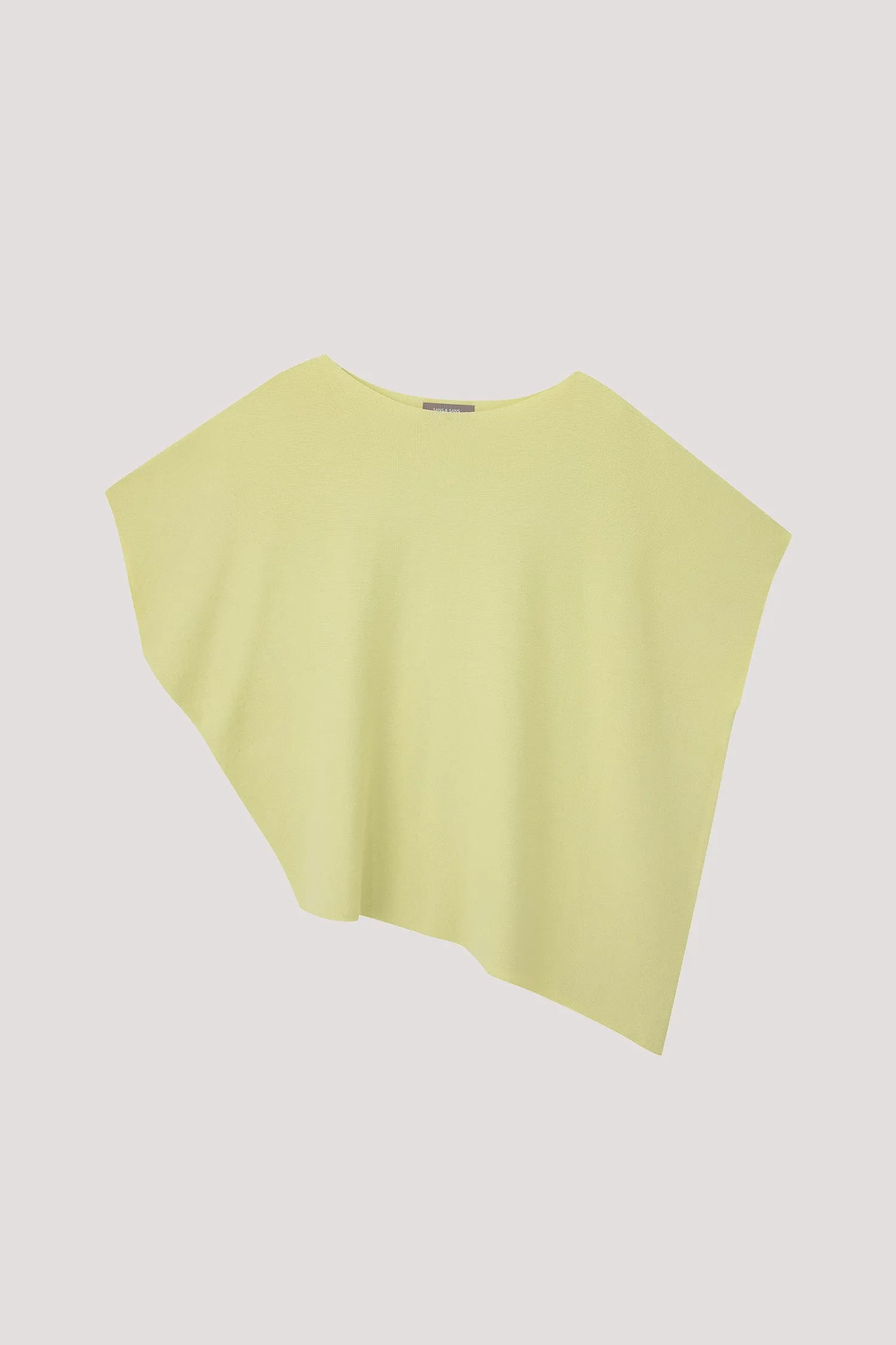 ASYMMETRICAL HEM MAGYAR SLEEVE KNIT