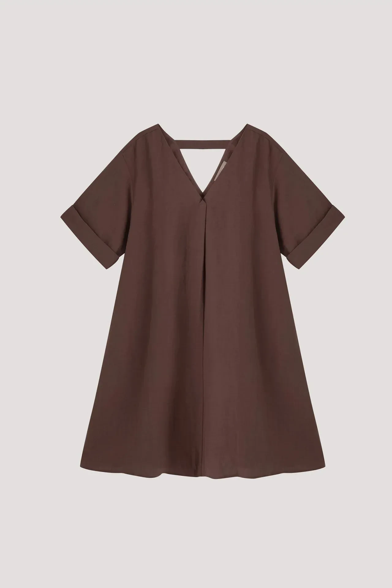FLOWY LINEN DRESS