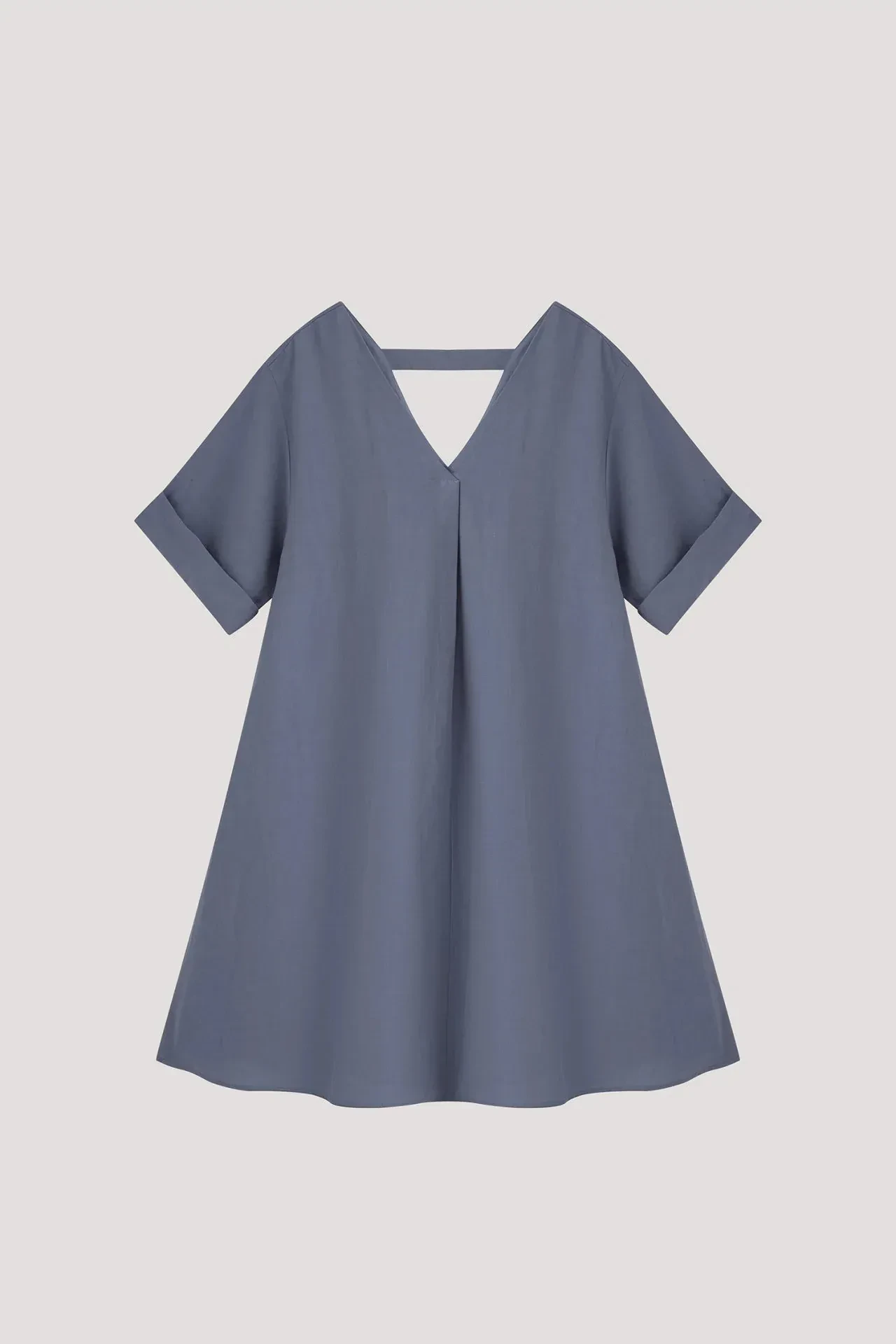 FLOWY LINEN DRESS