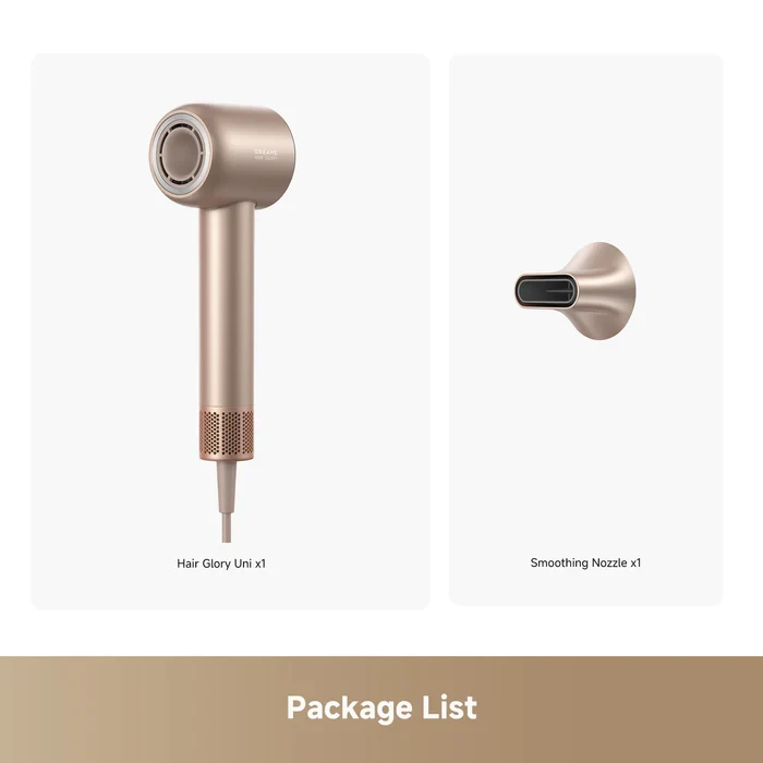 DREAME GLORY UNI HIGH SPEED HAIR DRYER - GOLD