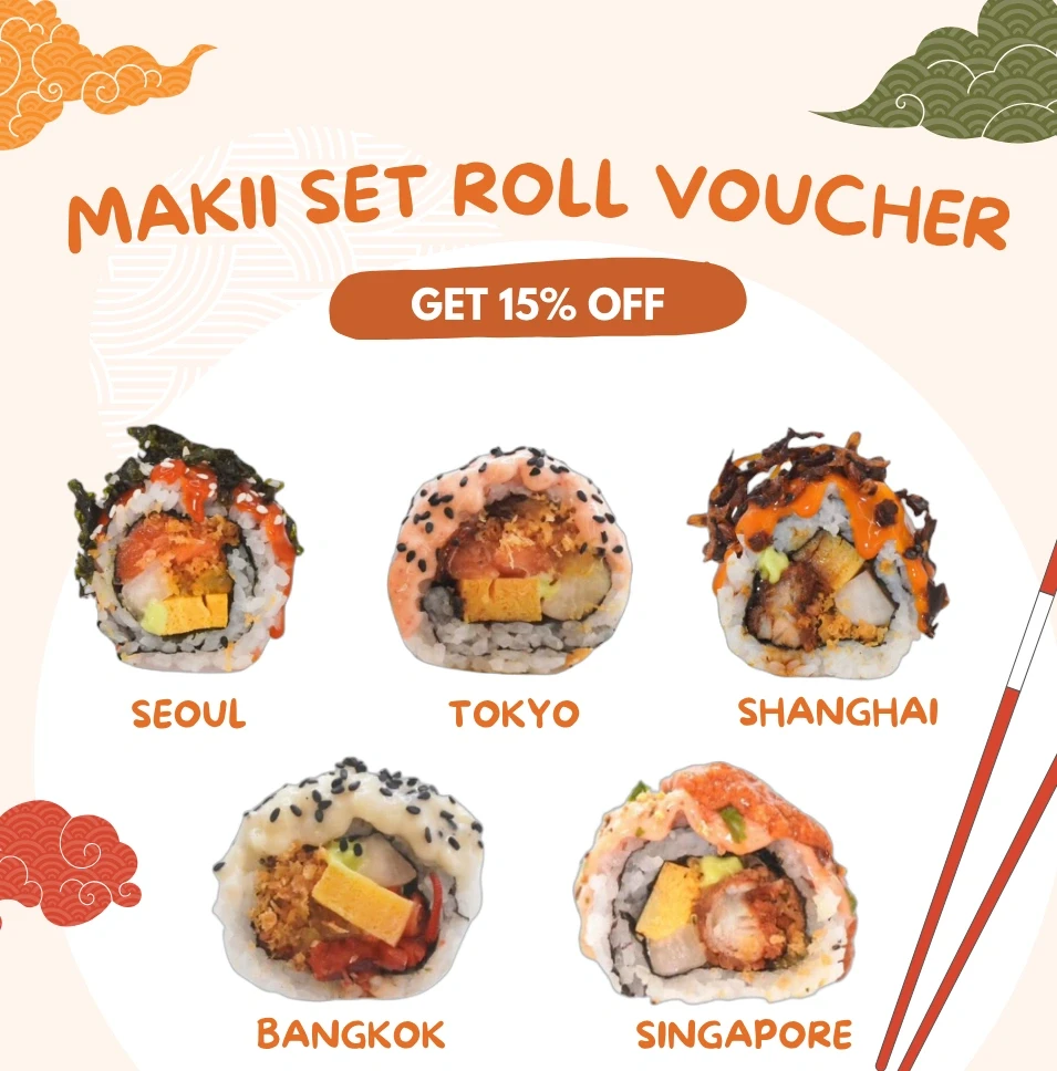 MAKII SET ROLL VOUCHER