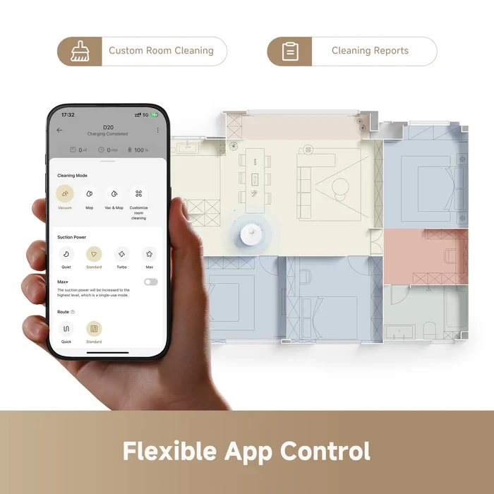 DREAME D20 ROBOT VACUUM