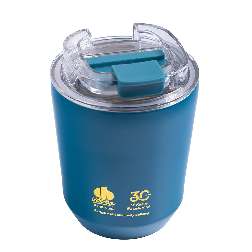 1 UTAMA 30TH ANNIVERSARY TEAL STAINLESS STEEL MUG