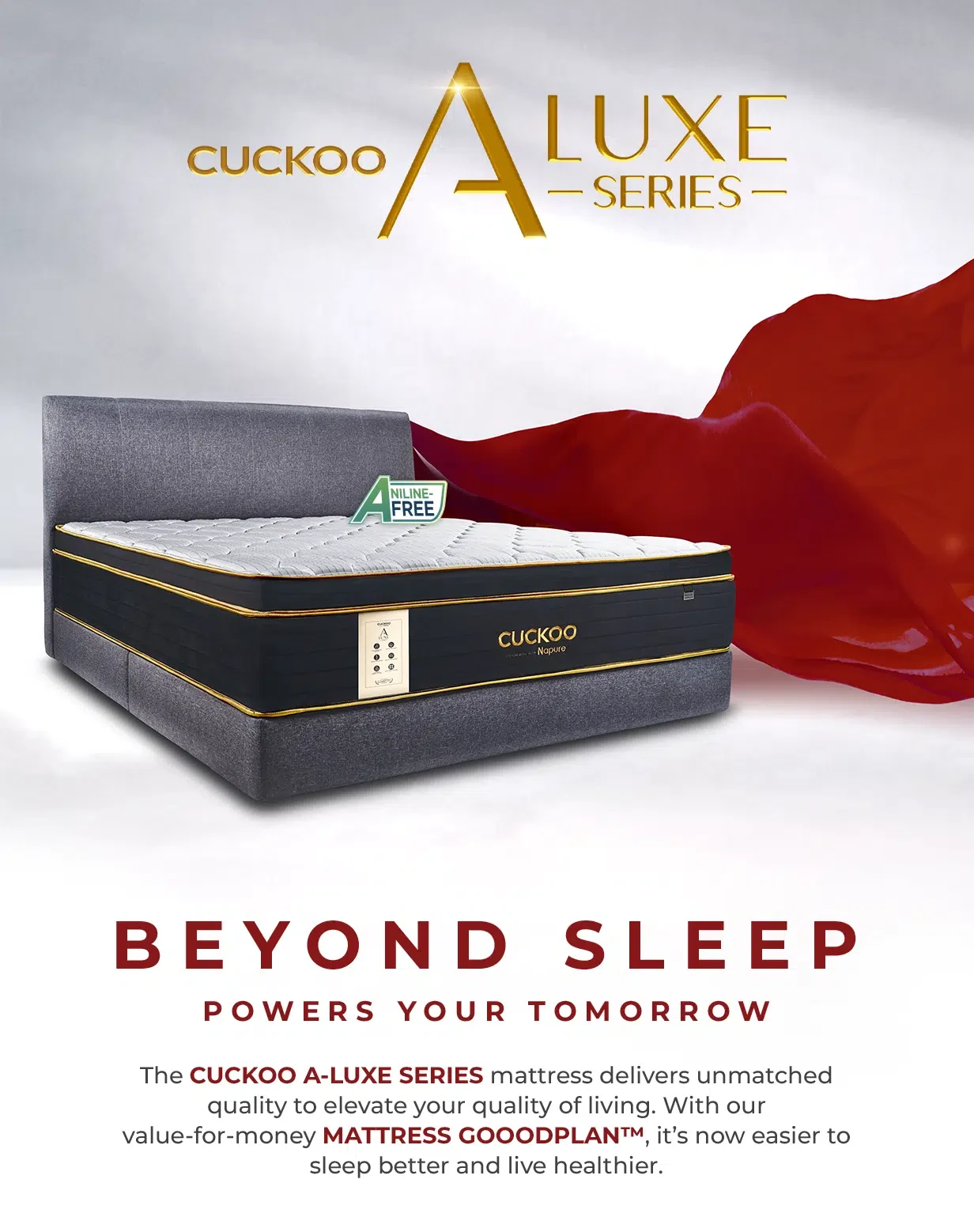 A LUXE-SERIES MATTRESS - QUEEN SIZE (MATTRESS ONLY)