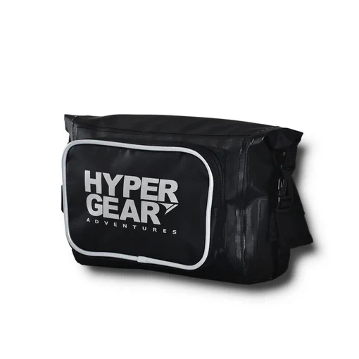 WAIST POUCH M MOTORSPORTS - BLACK