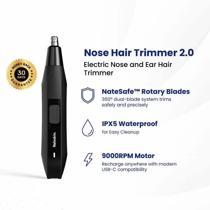 NATESKIN NOSE HAIR TRIMMER 2.0
