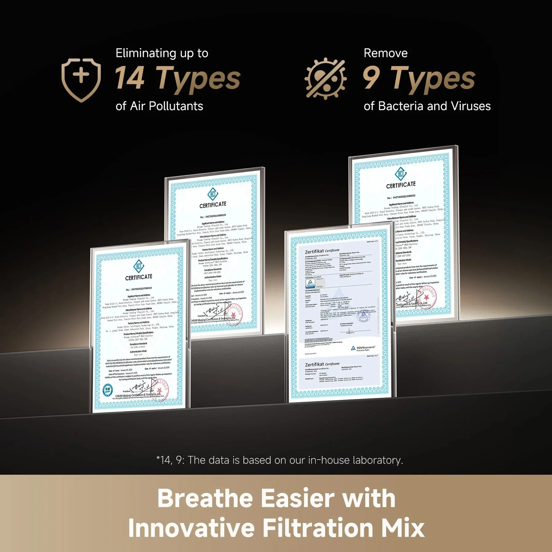 DREAME AIR PURIFIER PM10 - GOLD