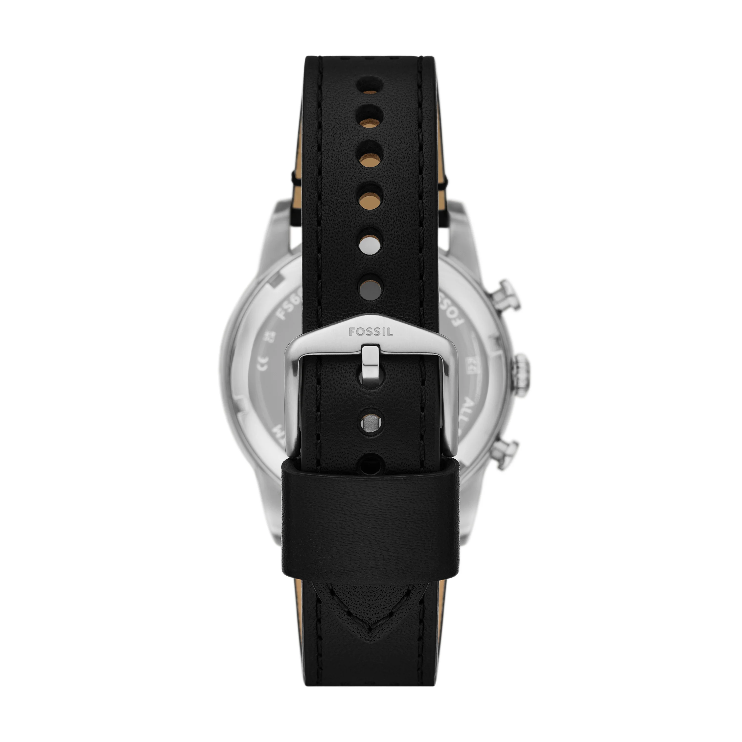 SPORT TOURER CHRONOGRAPH BLACK LEATHER WATCH