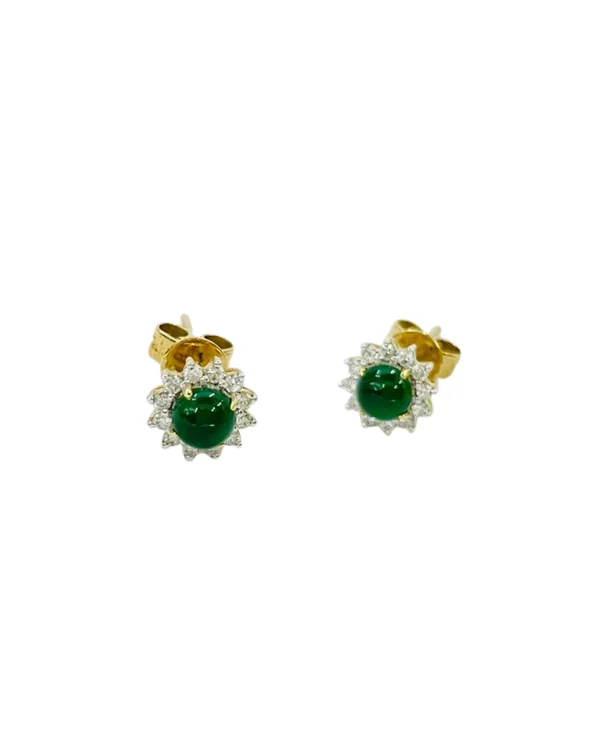 EARRING POH KONG 750 YELLOW GOLD