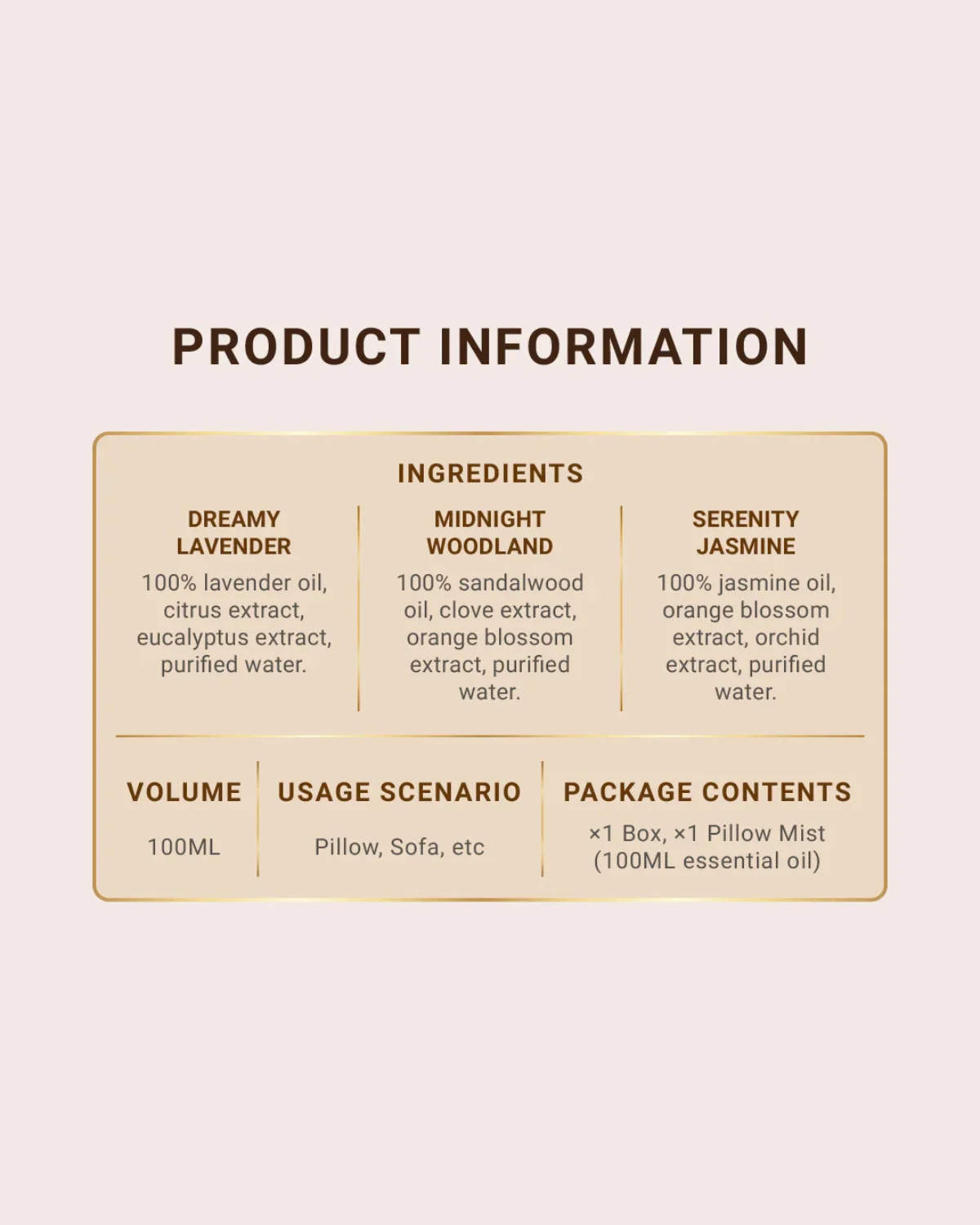 MIDNIGHT WOODLAND PILLOW MIST