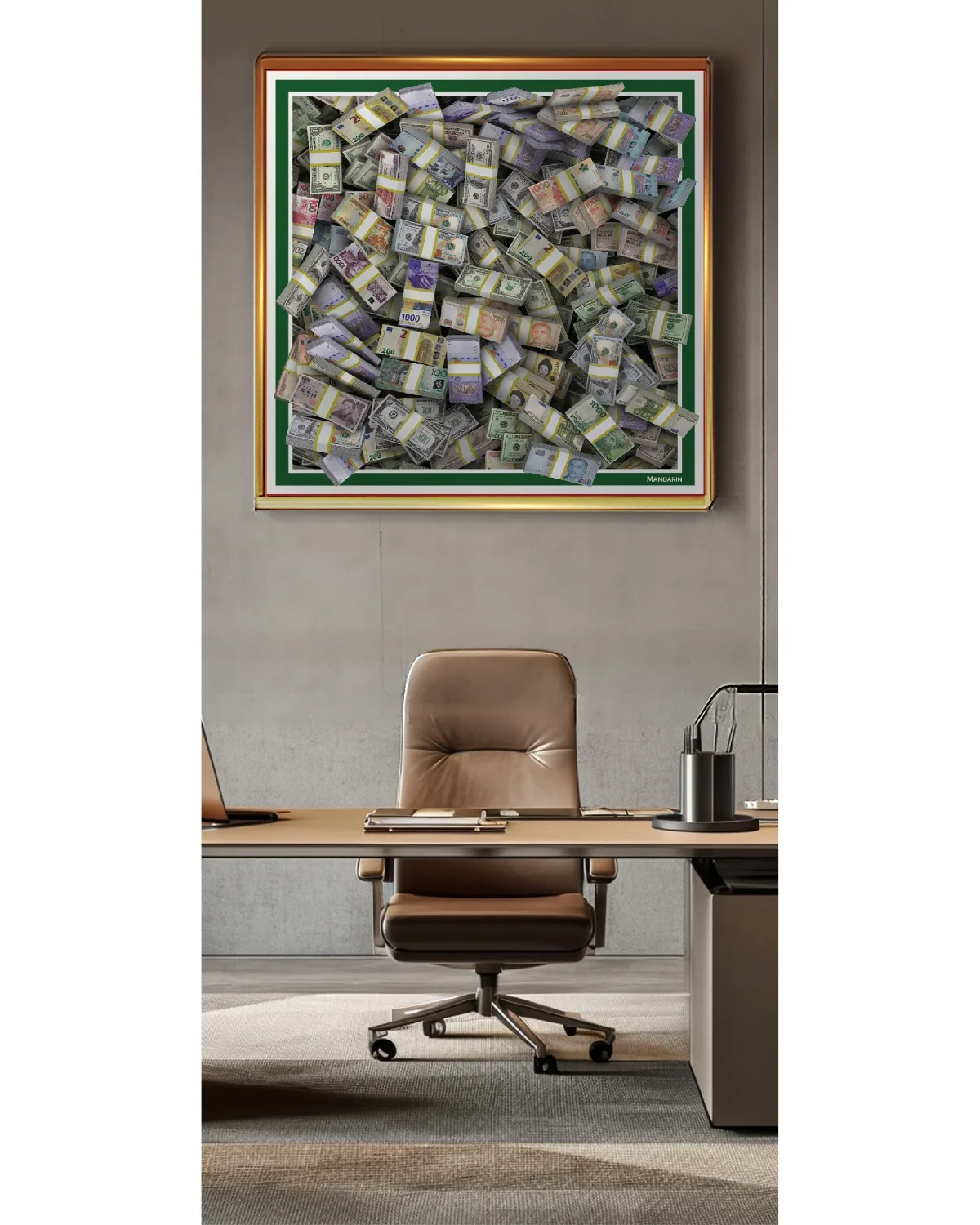 CASH OVERFLOW SCARF (ICE SILK)