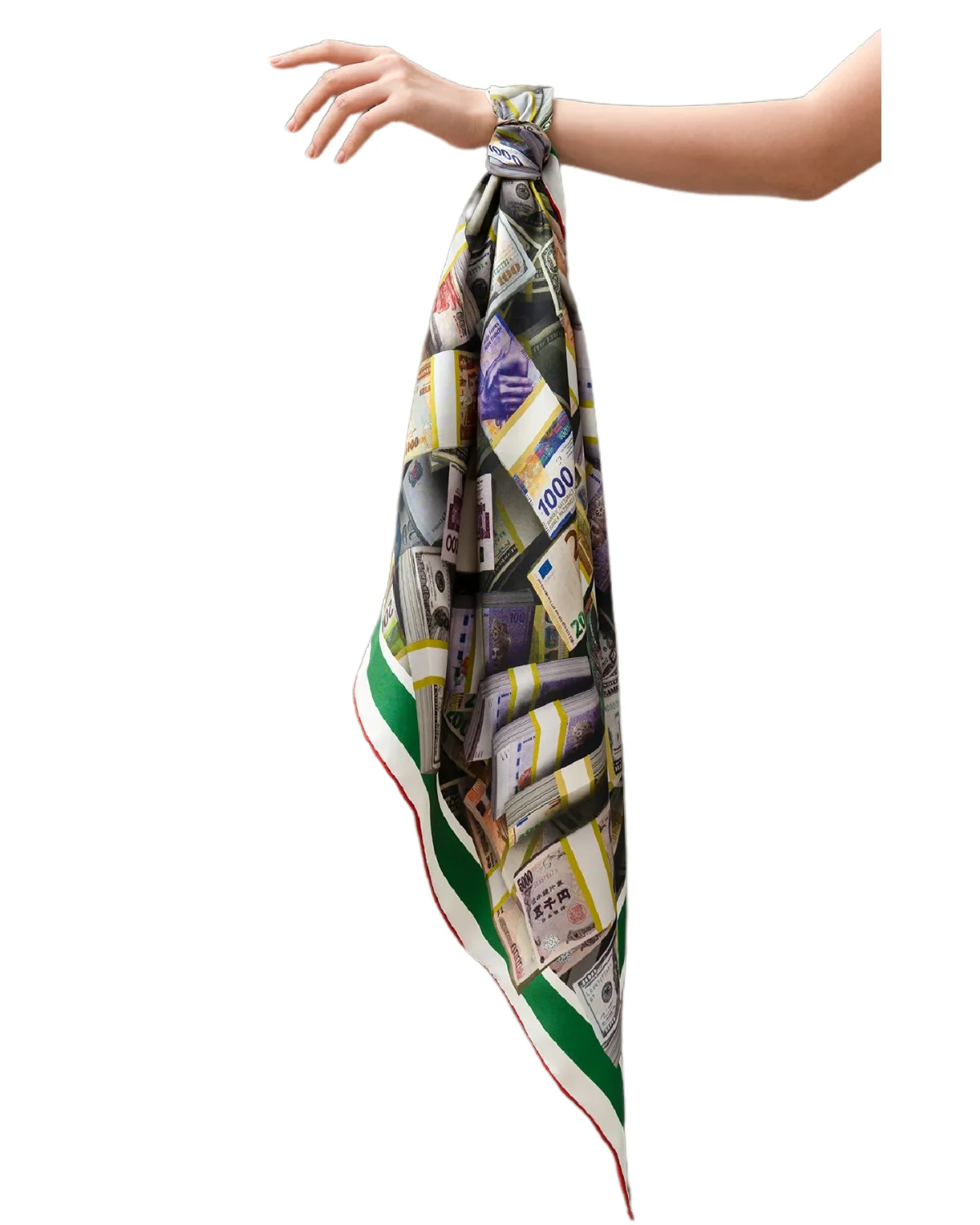 CASH OVERFLOW SCARF (SILK)